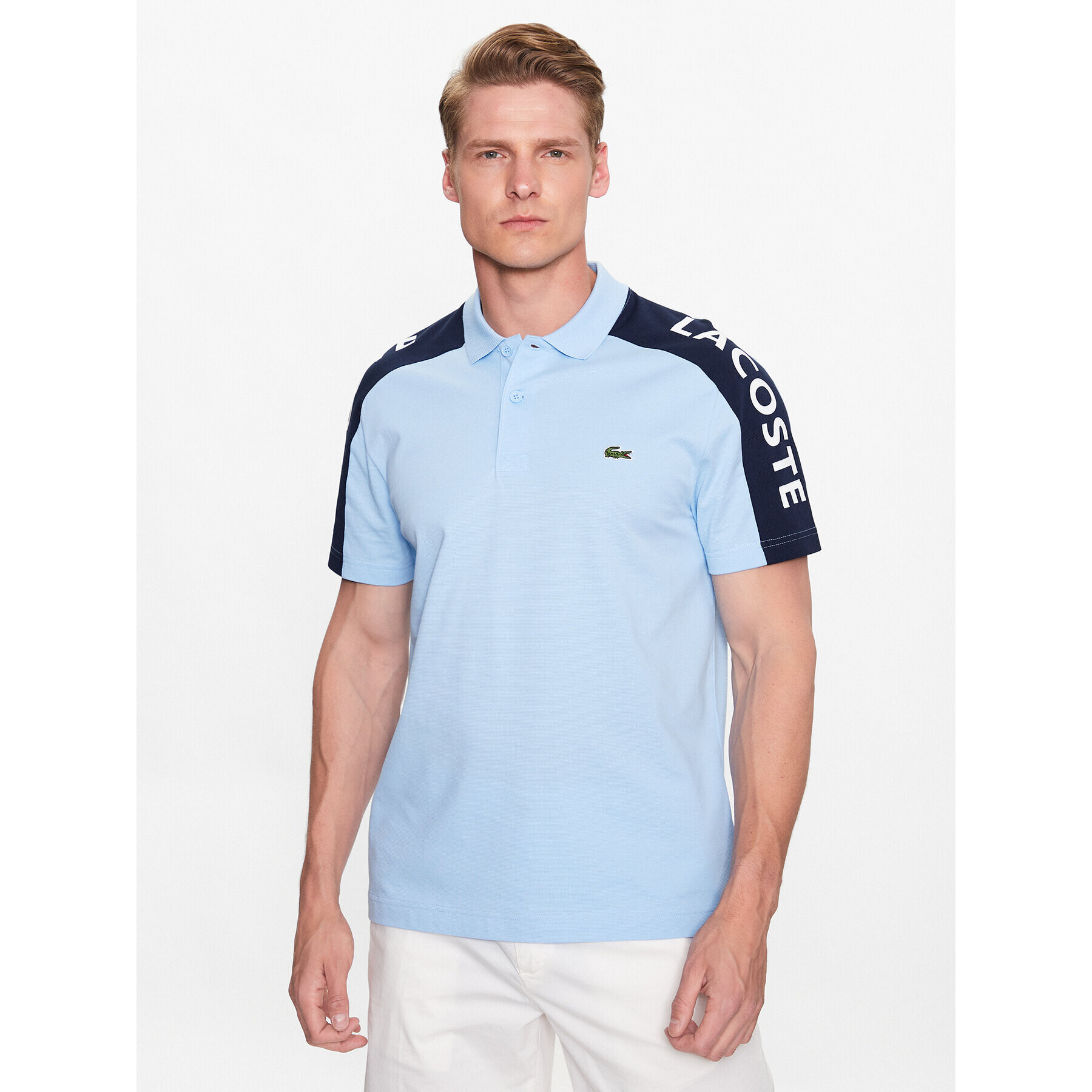 Lacoste Tricou polo YH8844 Colorat Regular Fit - Pled.ro