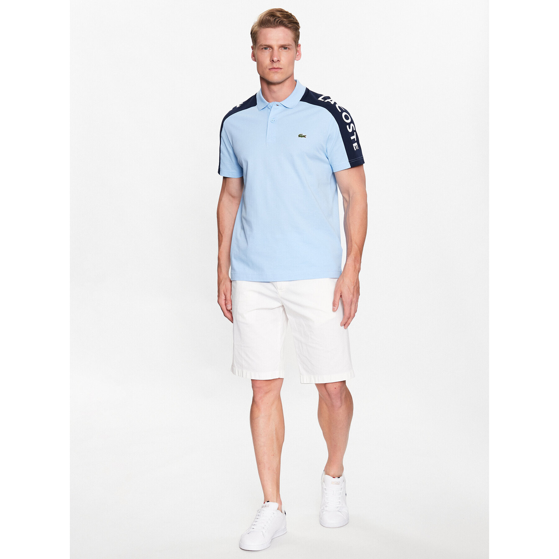 Lacoste Tricou polo YH8844 Colorat Regular Fit - Pled.ro