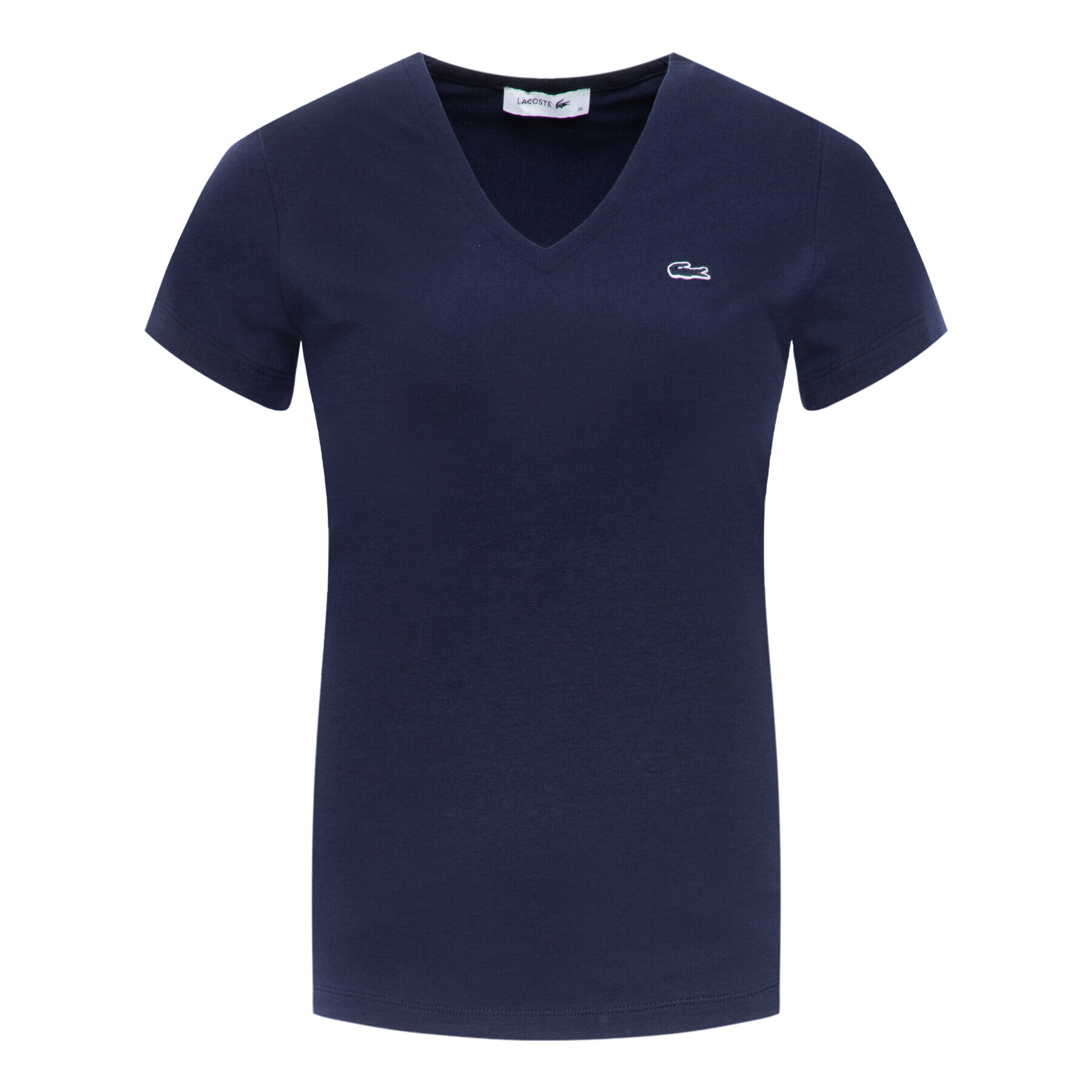 Lacoste Tricou TF0999 Bleumarin Regular Fit - Pled.ro