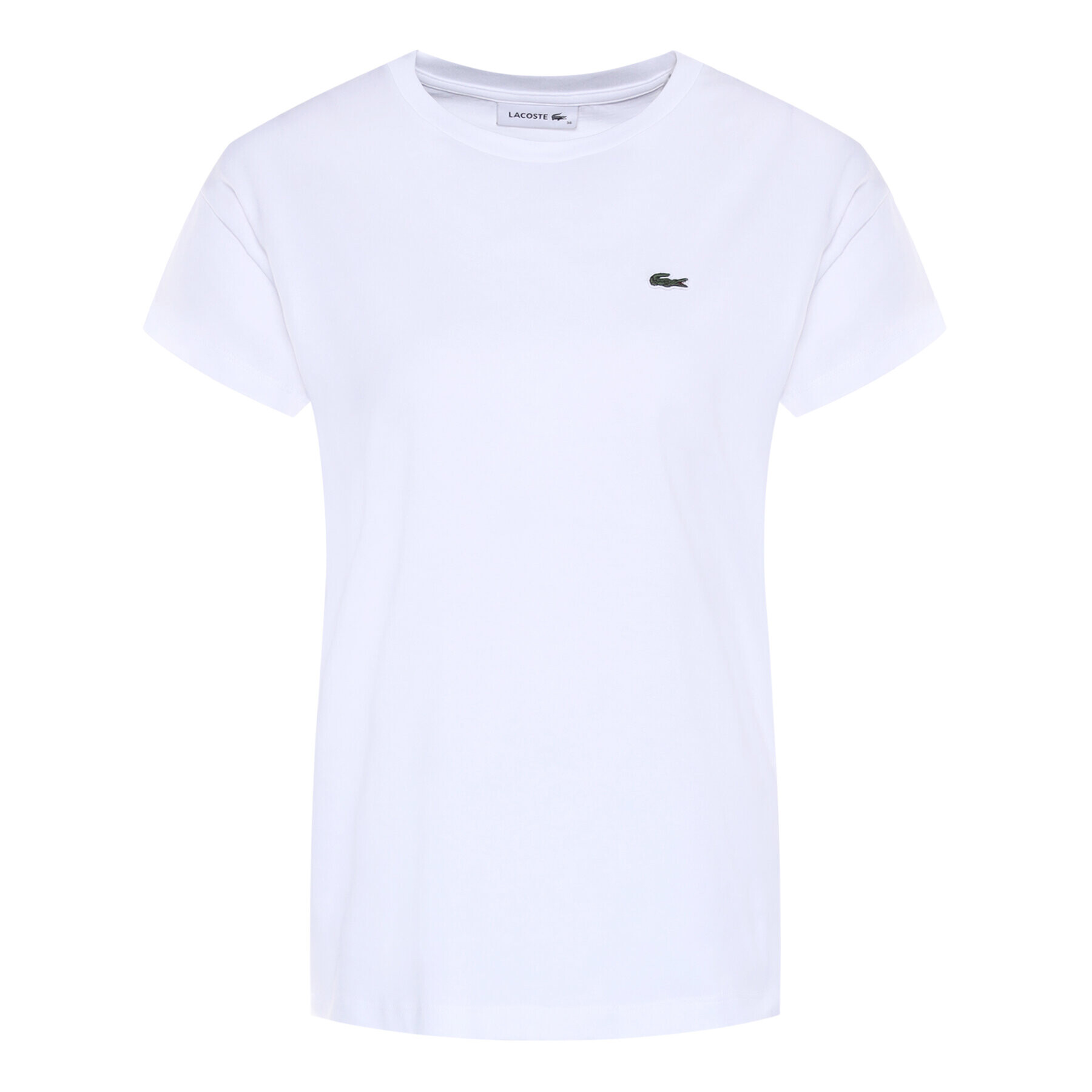 Lacoste Tricou TF5441 Alb Boy Fit - Pled.ro