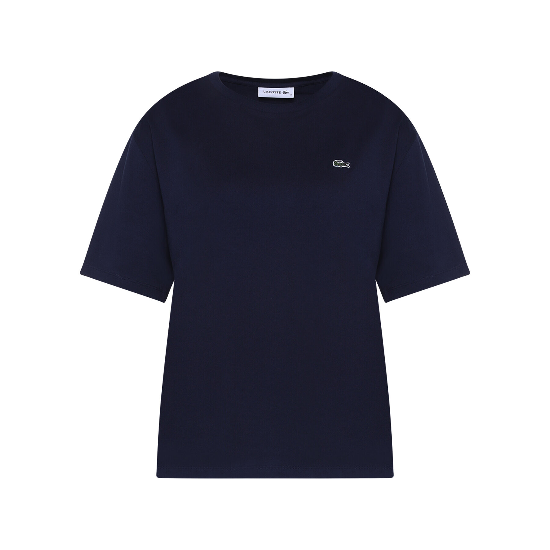 Lacoste Tricou TF5441 Bleumarin Regular Fit - Pled.ro