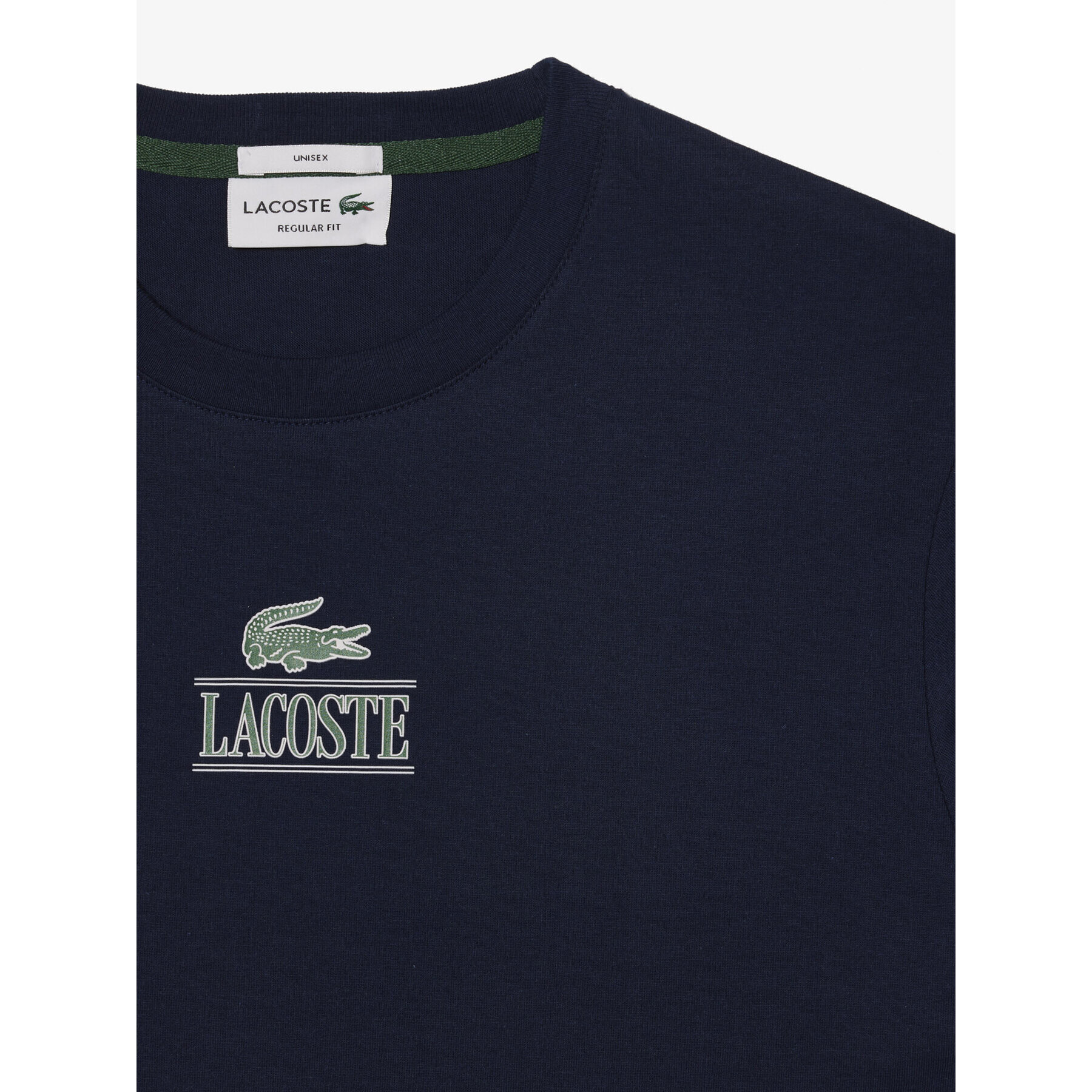 Lacoste Tricou TH1147 Bleumarin Regular Fit - Pled.ro