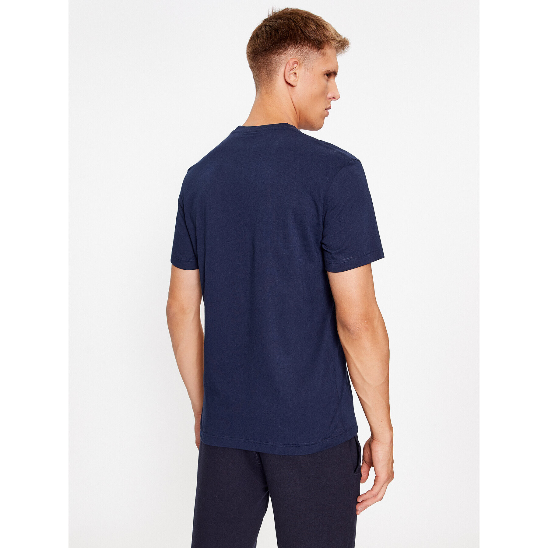 Lacoste Tricou TH1285 Bleumarin Regular Fit - Pled.ro