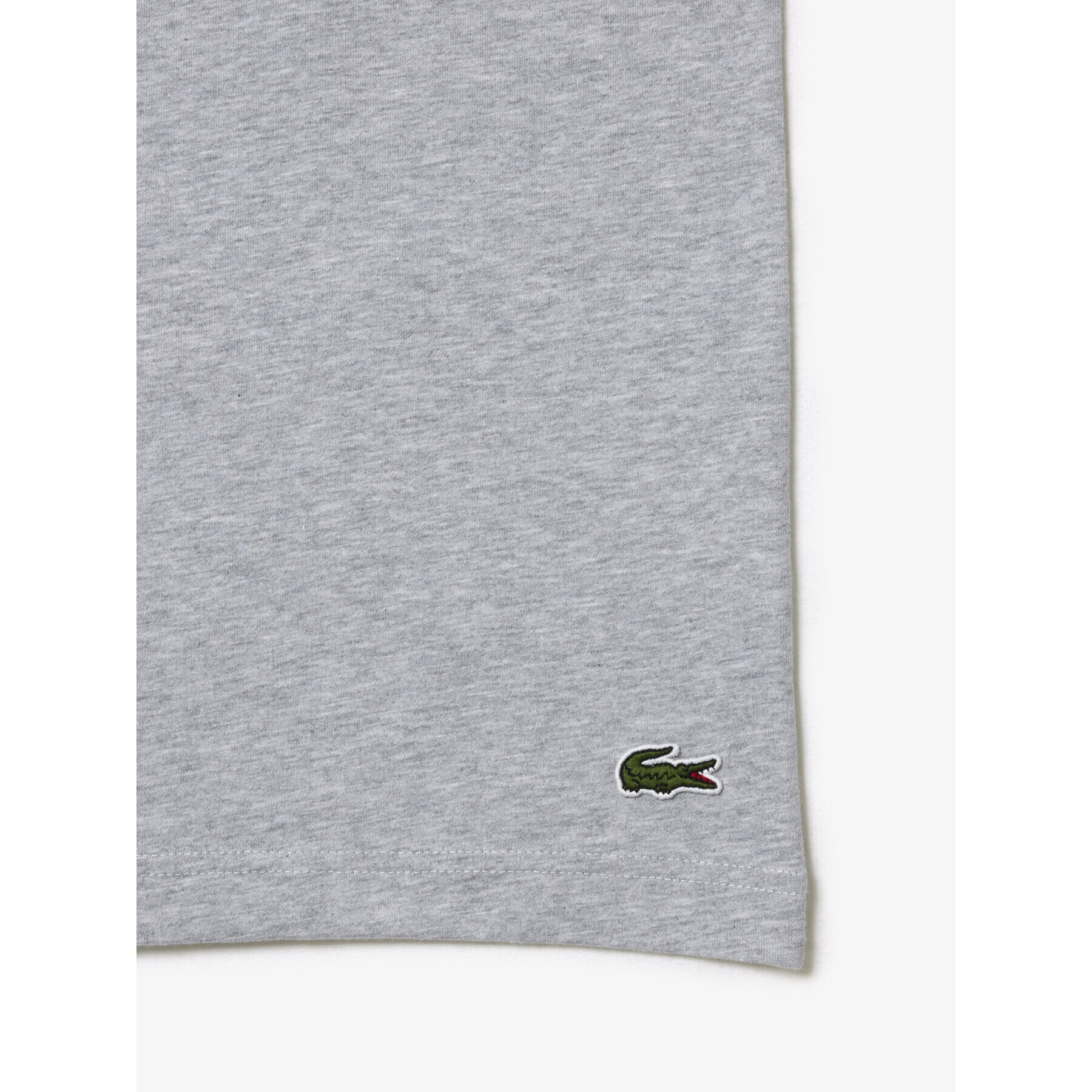 Lacoste Tricou TH1285 Gri Regular Fit - Pled.ro