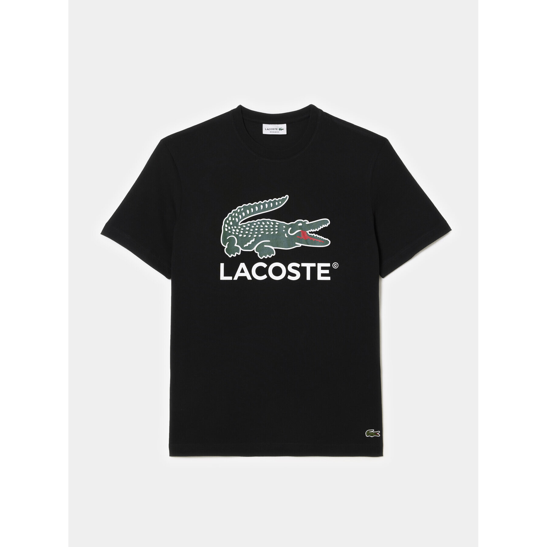 Lacoste Tricou TH1285 Negru Regular Fit - Pled.ro