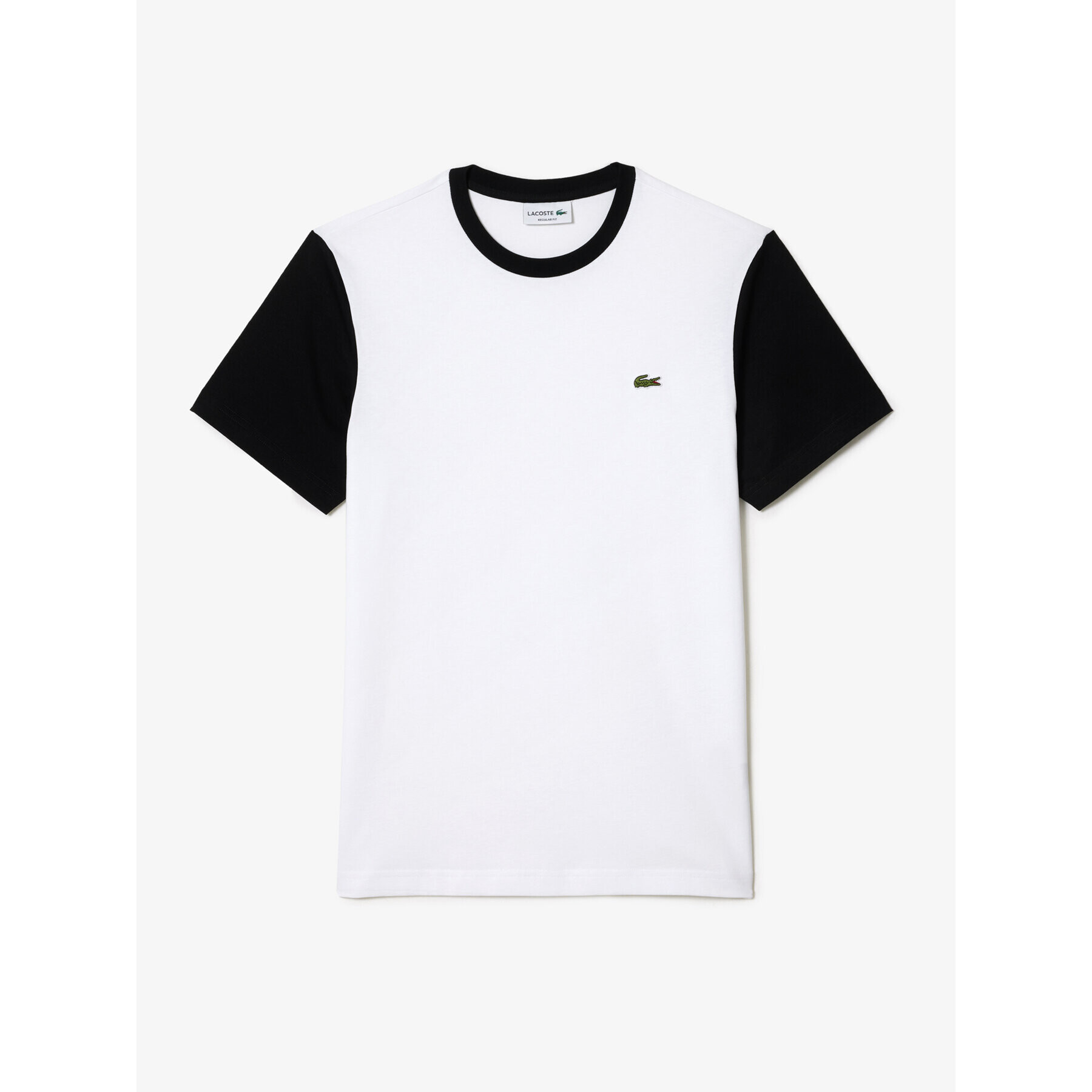 Lacoste Tricou TH1298 Alb Regular Fit - Pled.ro