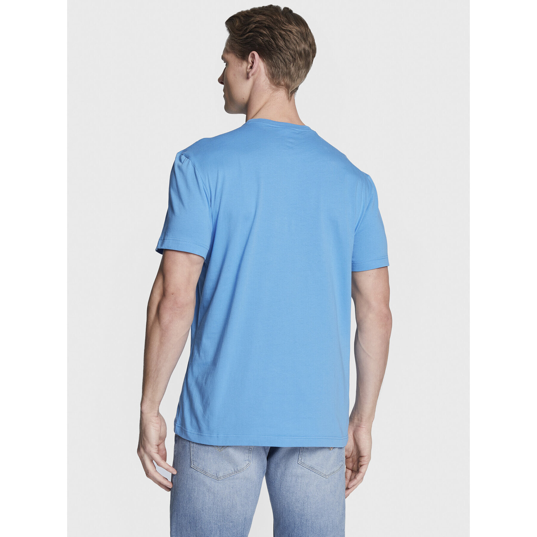 Lacoste Tricou TH2038 Albastru Regular Fit - Pled.ro