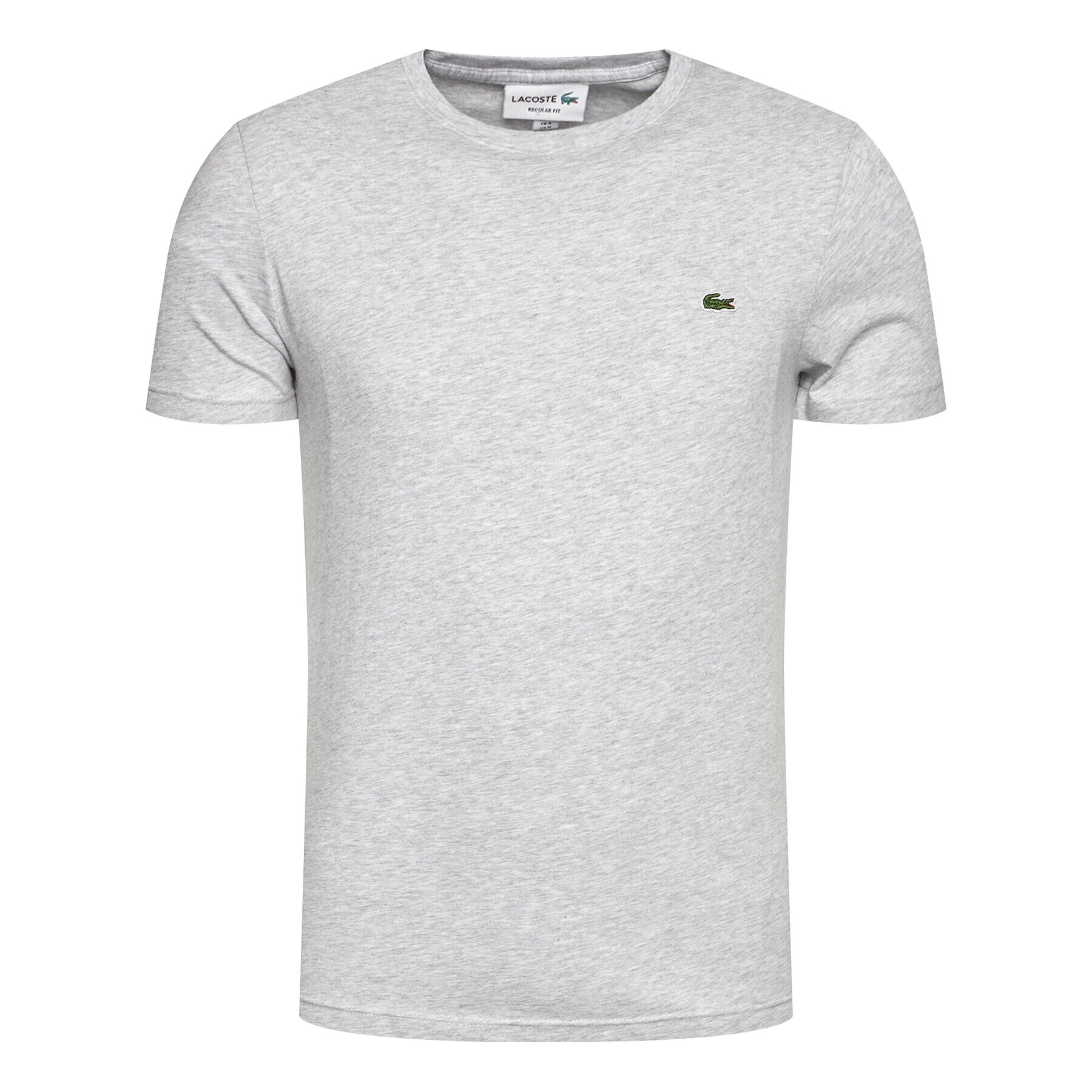 Lacoste Tricou TH2038 Gri Regular Fit - Pled.ro