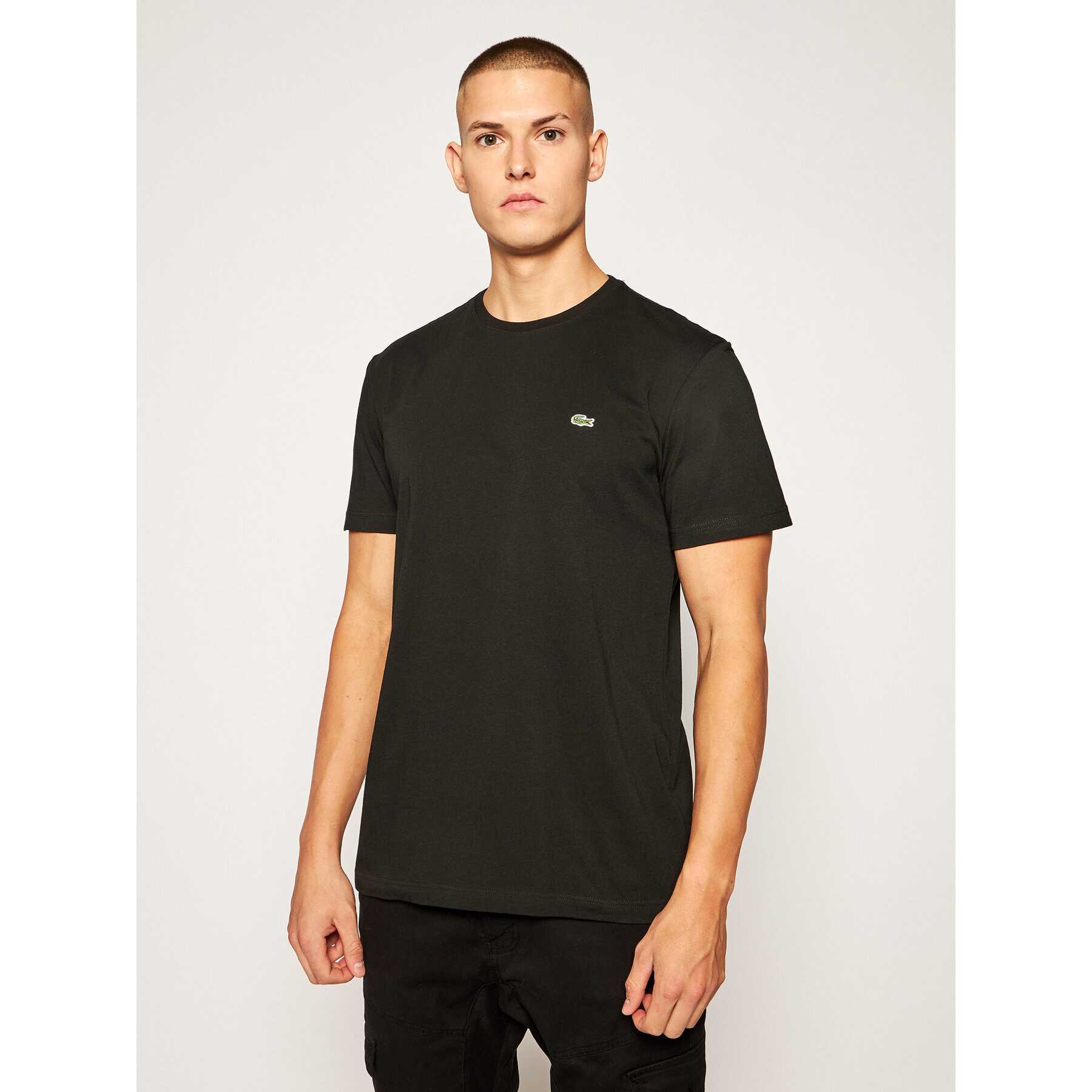 Lacoste Tricou TH2038 Negru Regular Fit - Pled.ro