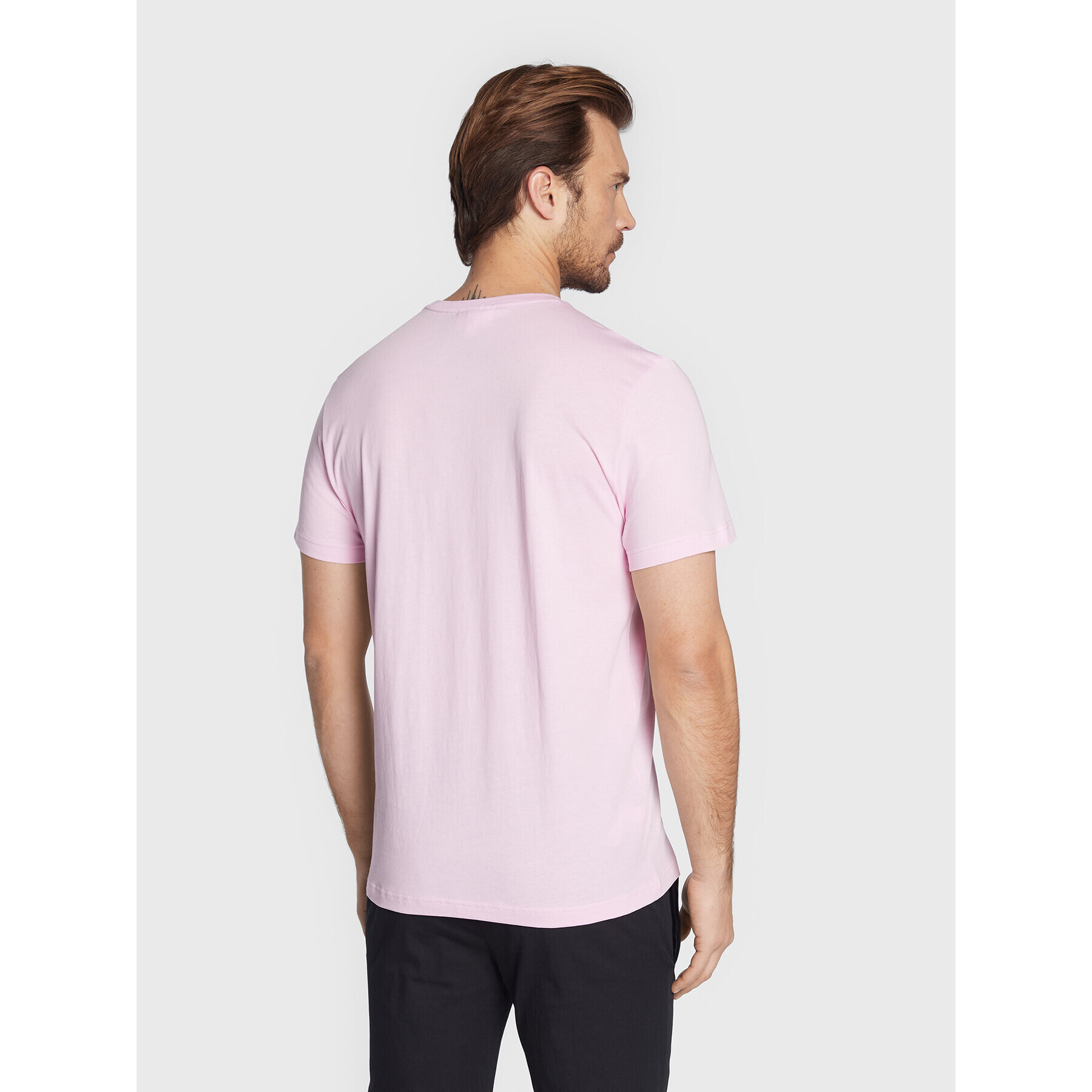 Lacoste Tricou TH2038 Roz Regular Fit - Pled.ro