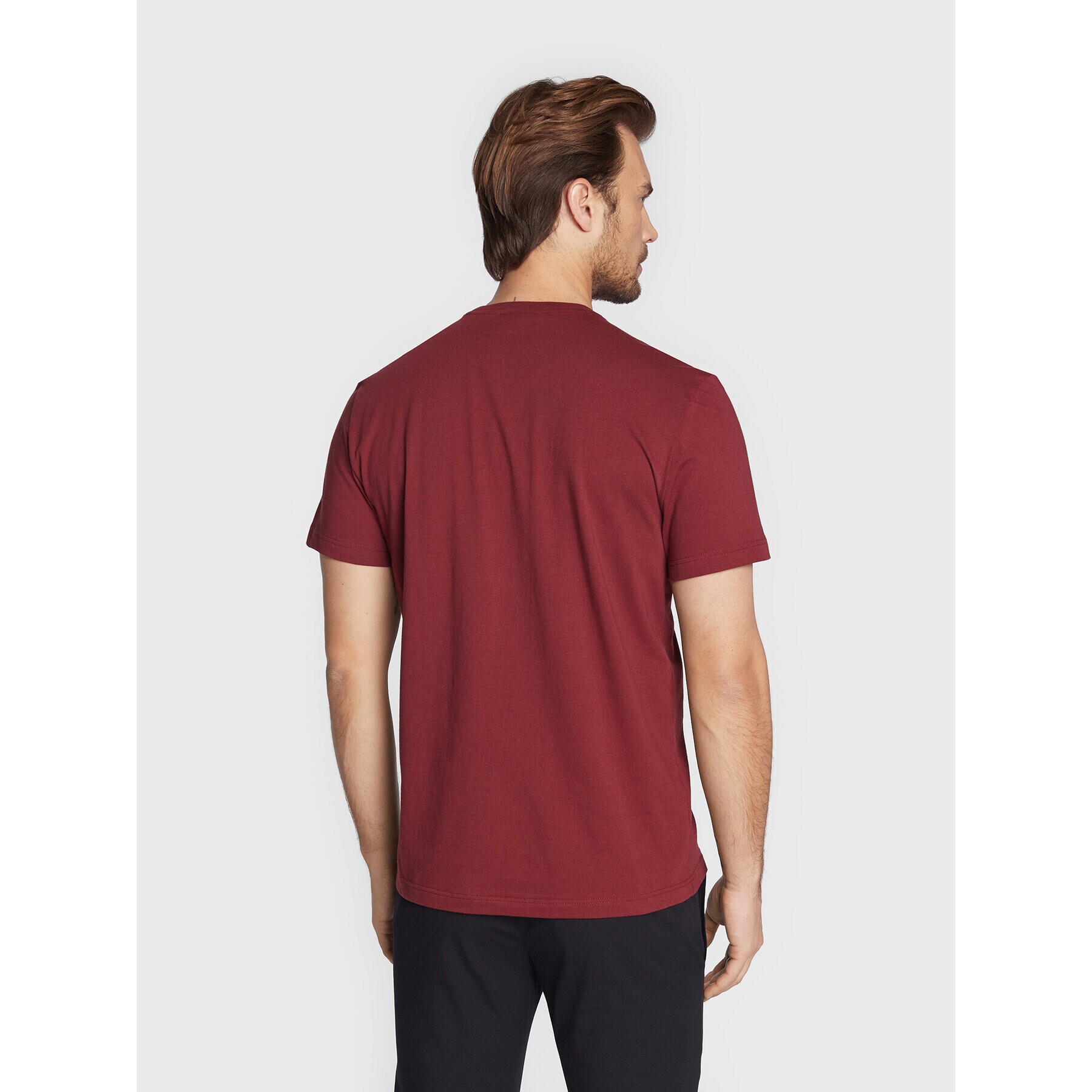 Lacoste Tricou TH2038 Vișiniu Regular Fit - Pled.ro