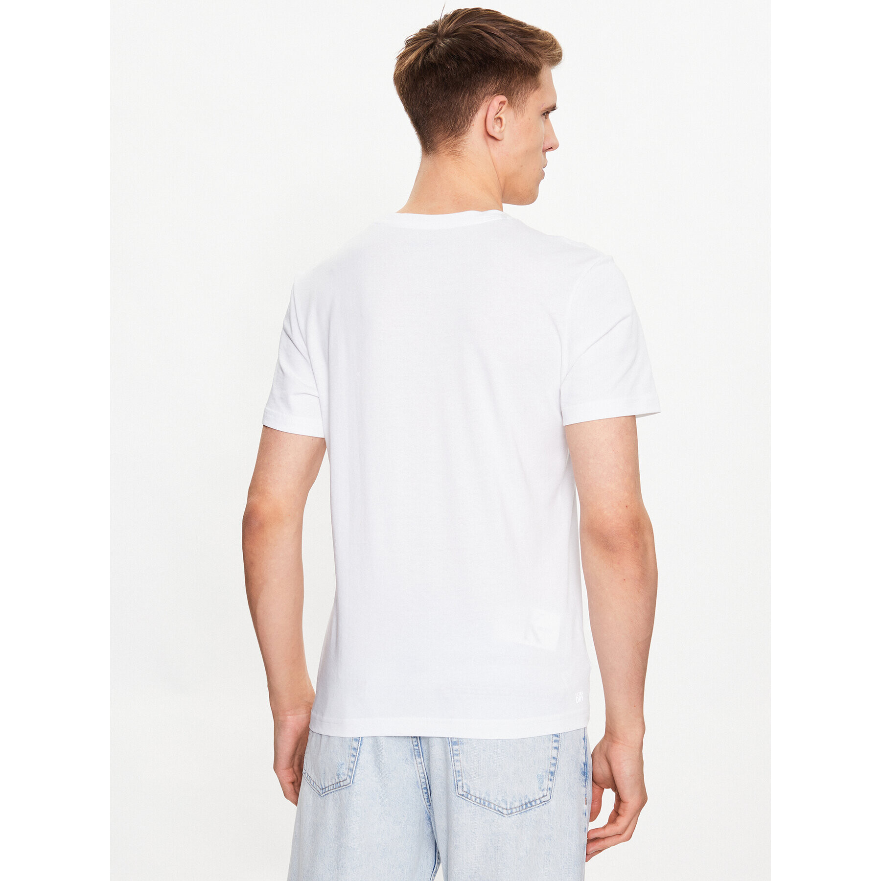 Lacoste Tricou TH2042 Alb Regular Fit - Pled.ro