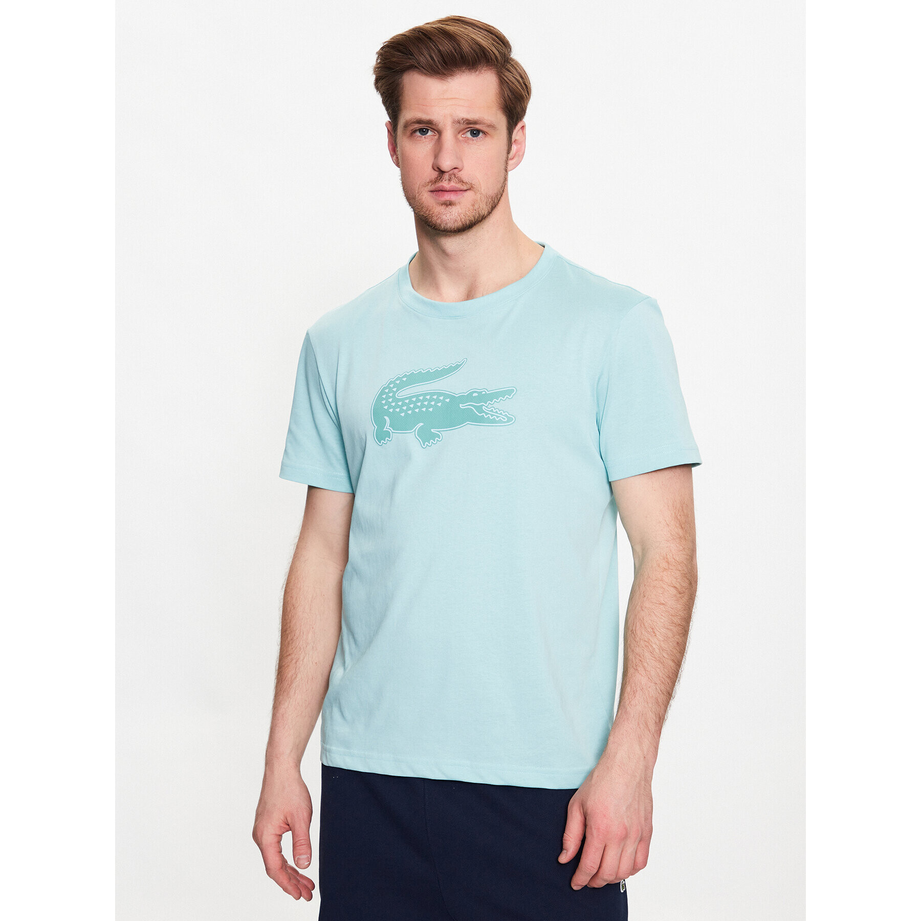 Lacoste Tricou TH2042 Colorat Regular Fit - Pled.ro