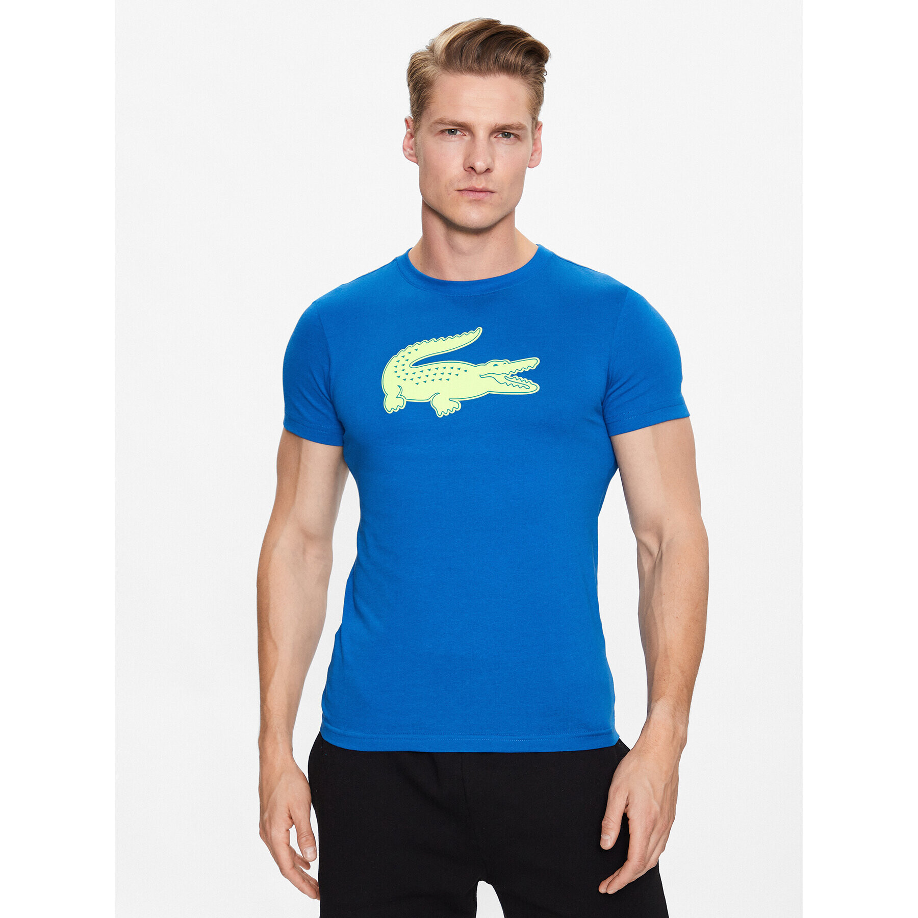 Lacoste Tricou TH2042 Colorat Regular Fit - Pled.ro