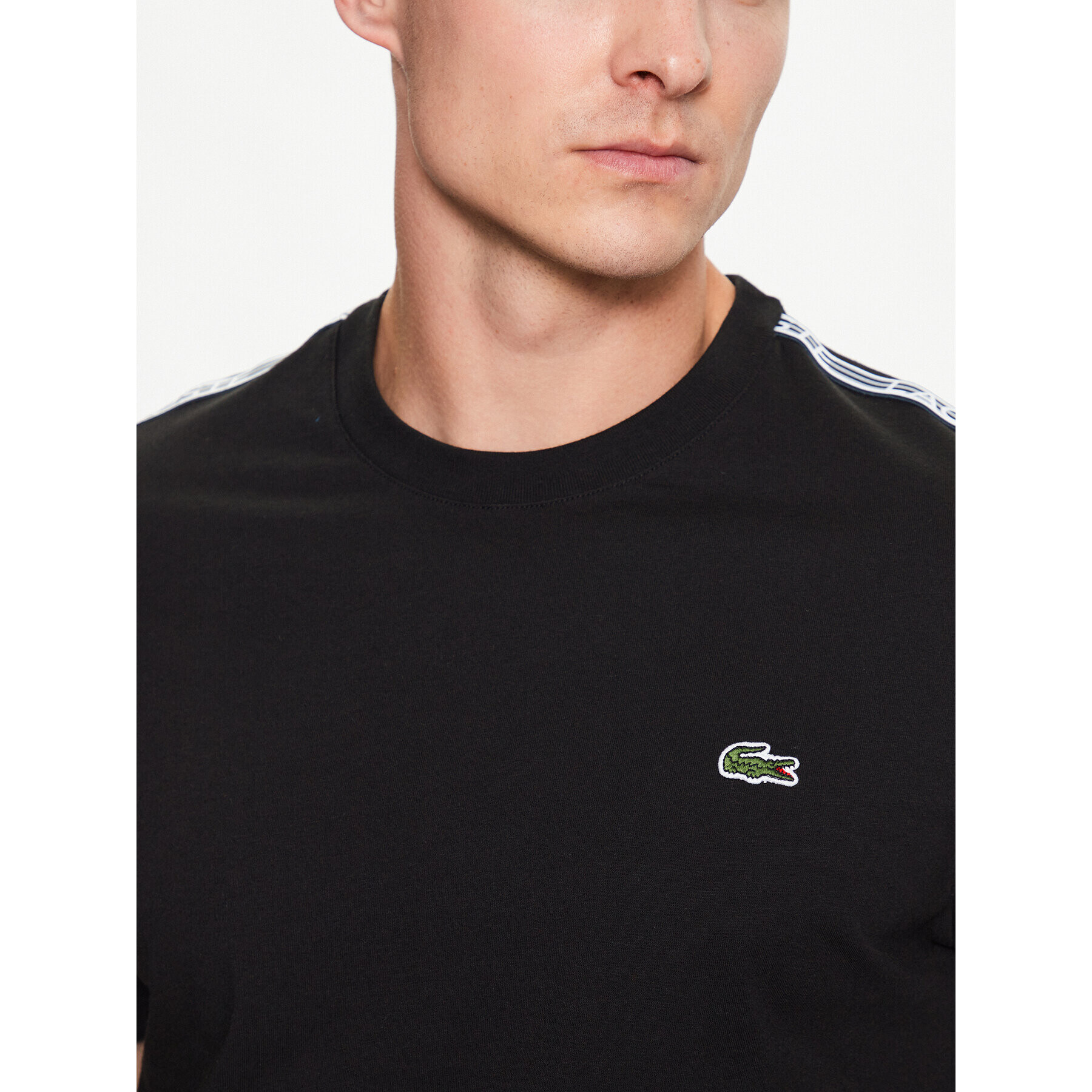 Lacoste Tricou TH5071 Negru Regular Fit - Pled.ro