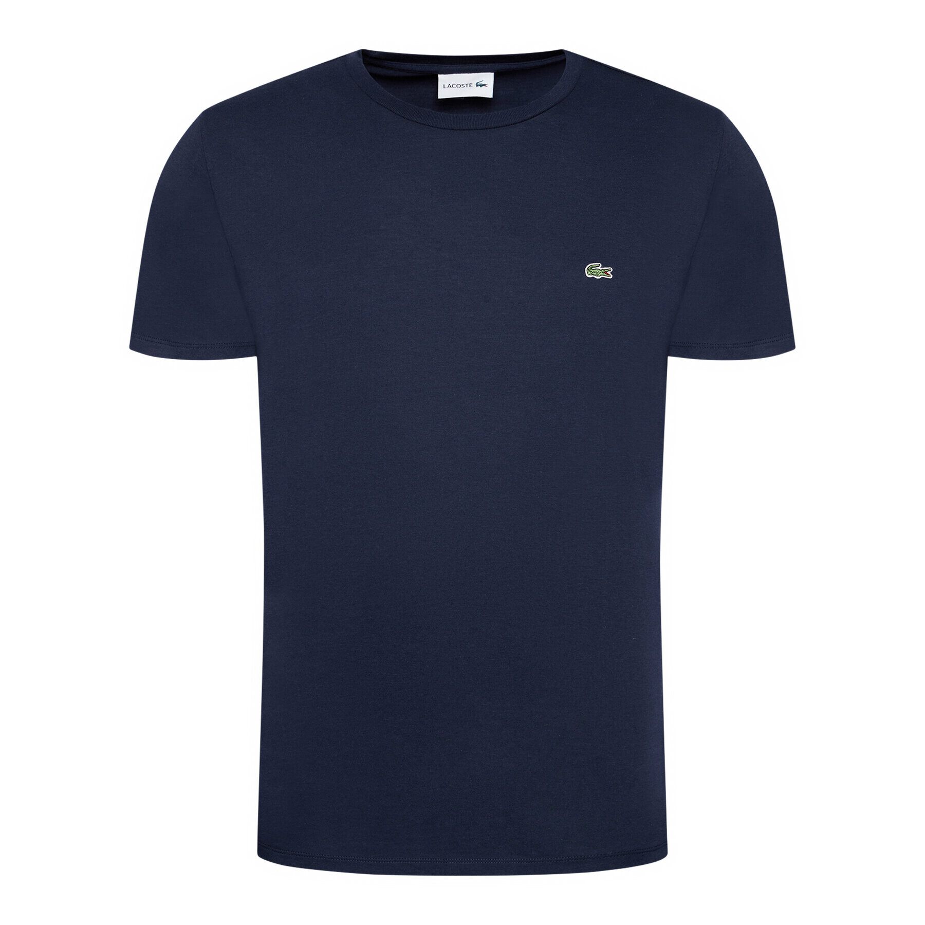 Lacoste Tricou TH6709 Bleumarin Regular Fit - Pled.ro