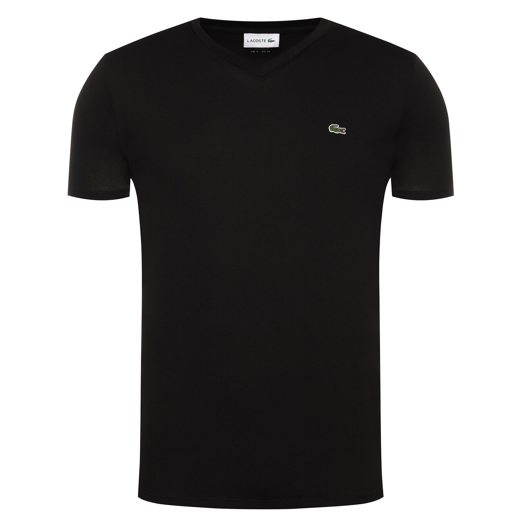 Lacoste Tricou TH6710 Negru Regular Fit - Pled.ro