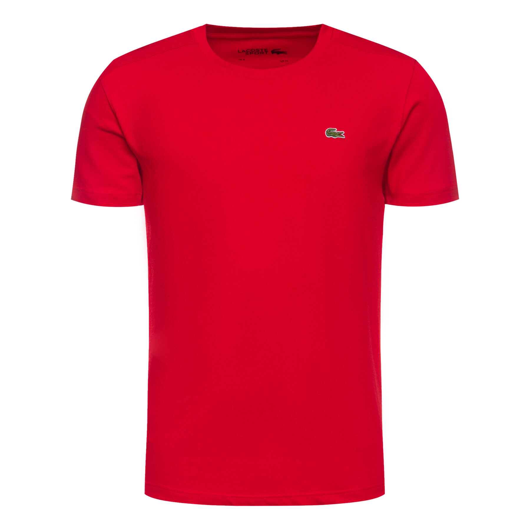 Lacoste Tricou TH7618 Roșu Regular Fit - Pled.ro