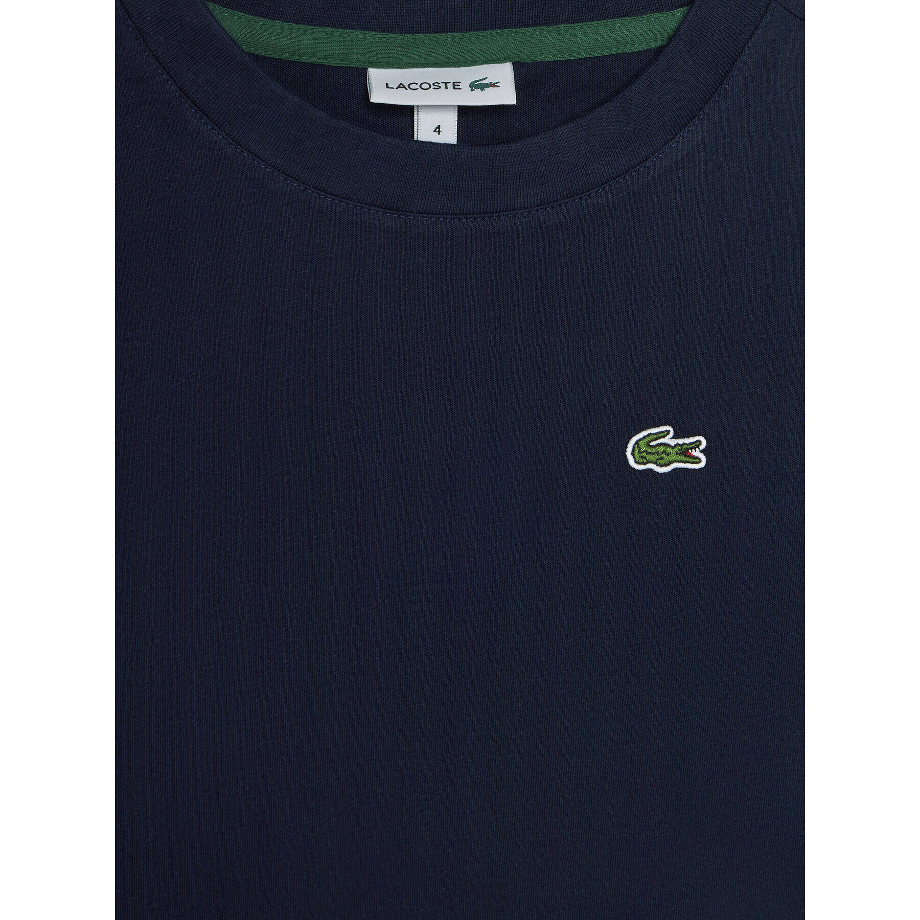 Lacoste Tricou TJ1123 Bleumarin Regular Fit - Pled.ro