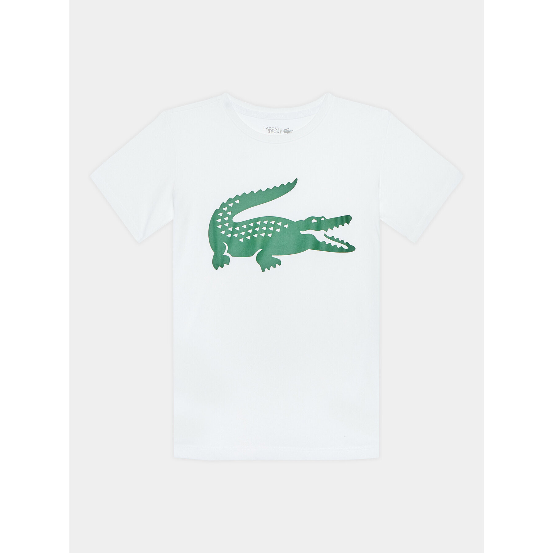 Lacoste Tricou TJ2910 Alb Regular Fit - Pled.ro