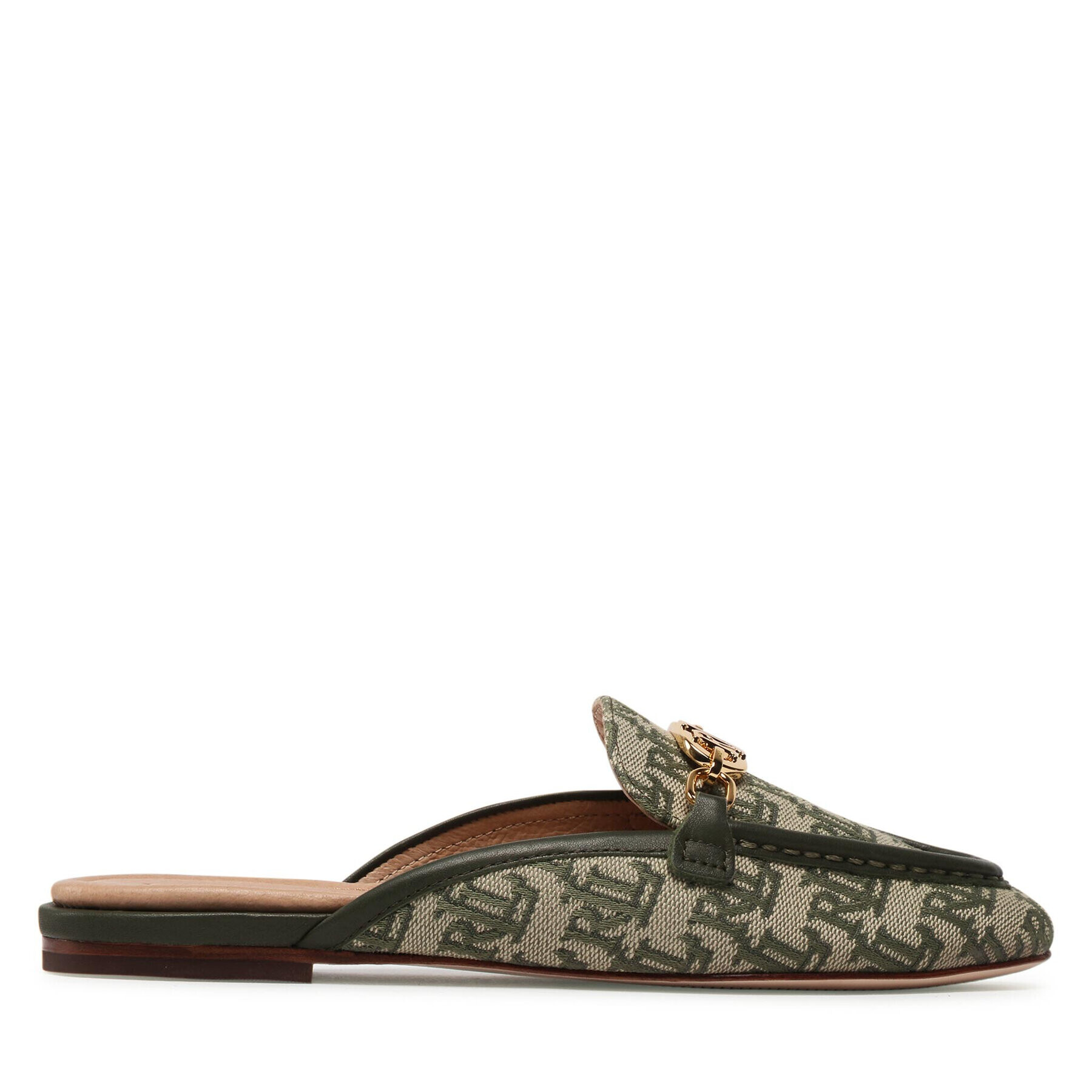 Lauren Ralph Lauren Șlapi Averi Mule 2 802886468001 Verde - Pled.ro