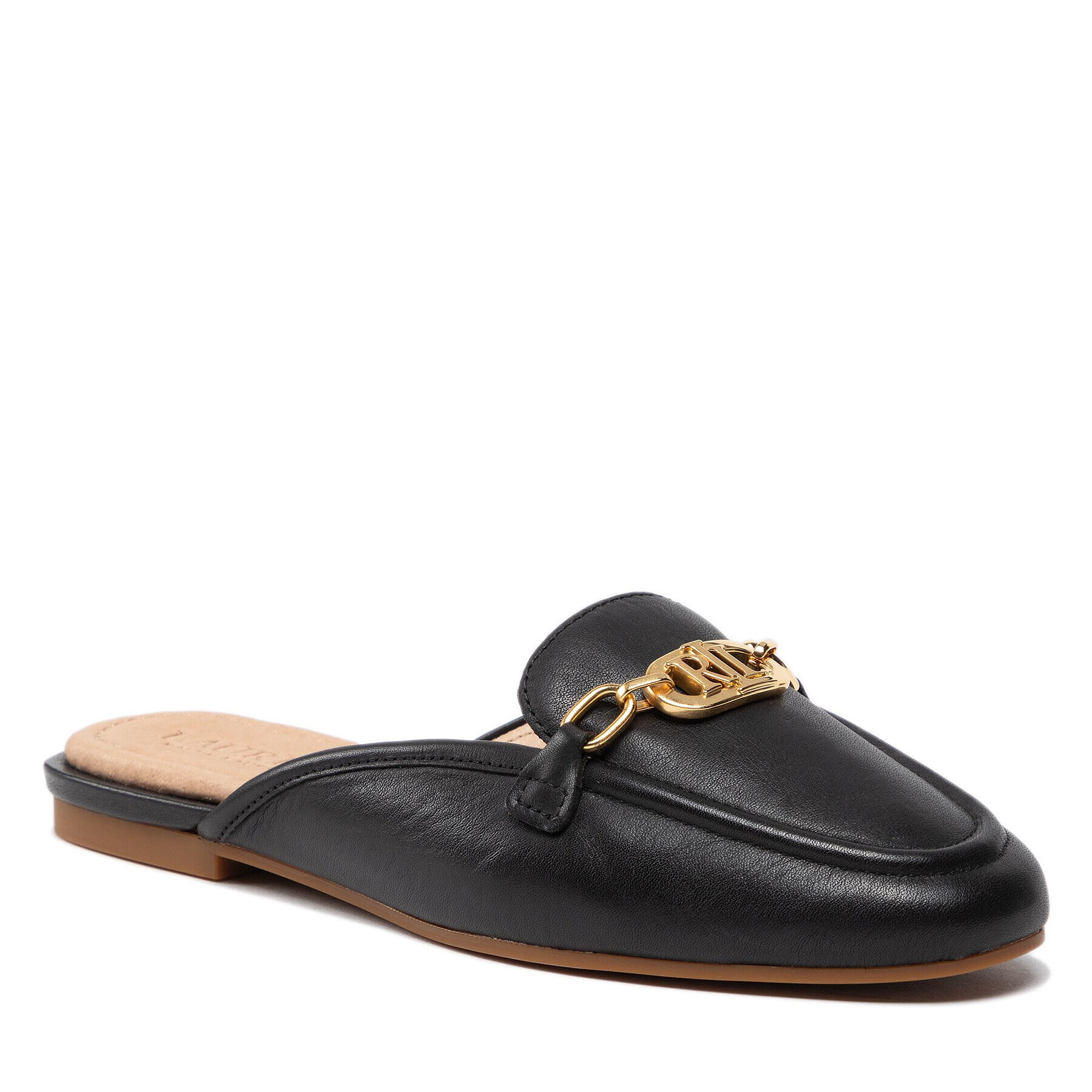 Lauren Ralph Lauren Șlapi Averi Mule 802872437001 Negru - Pled.ro