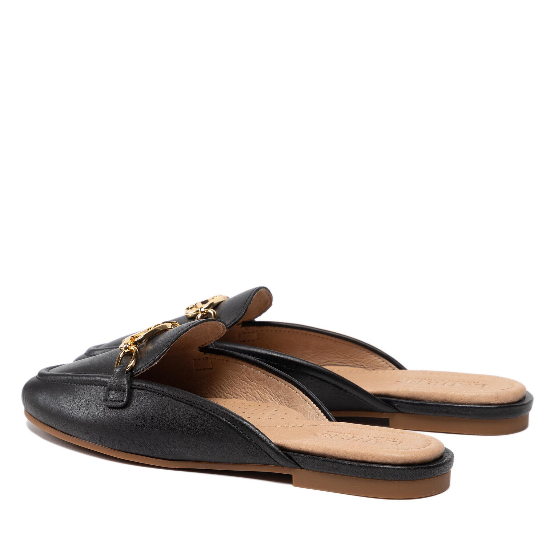 Lauren Ralph Lauren Șlapi Averi Mule 802872437001 Negru - Pled.ro