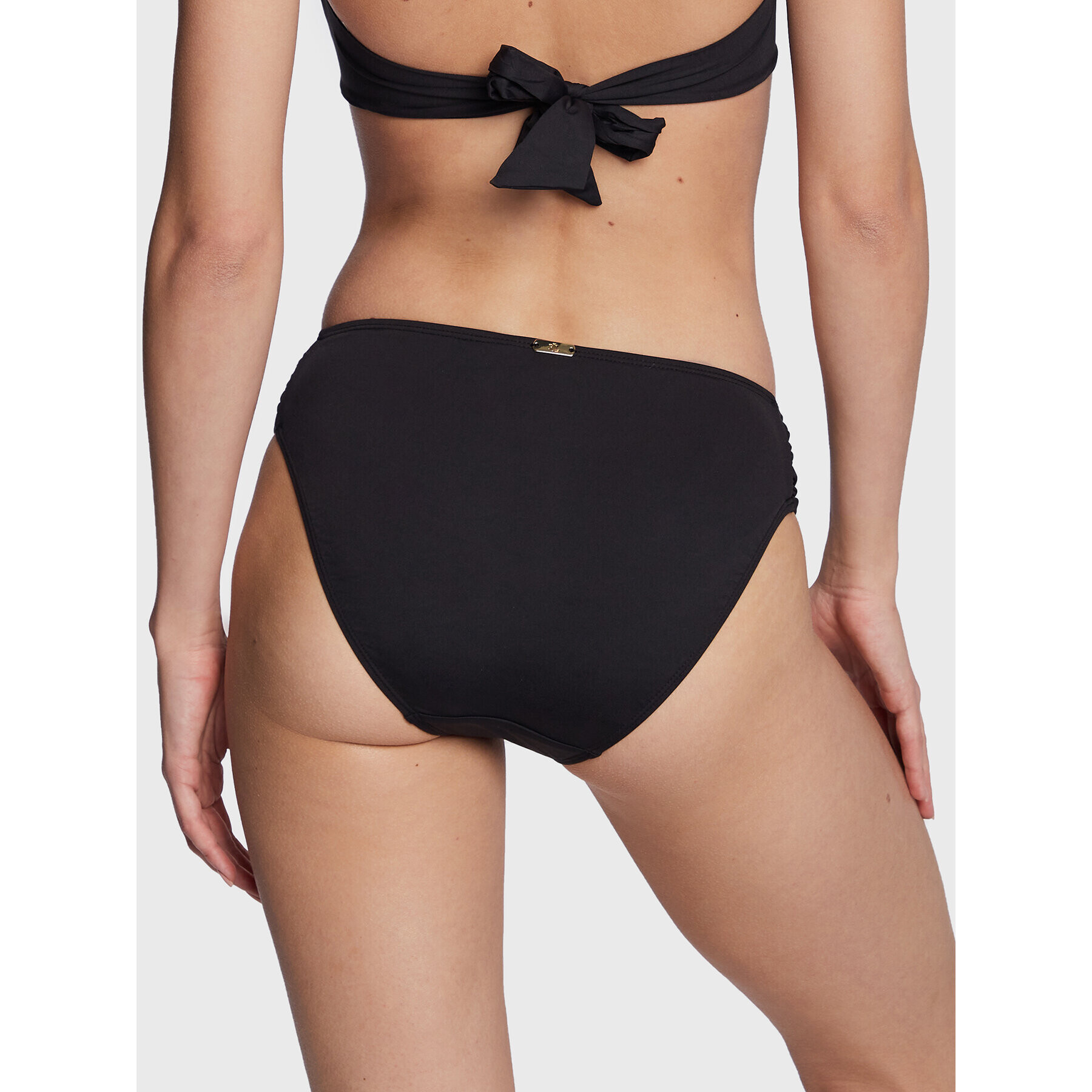 Lauren Ralph Lauren Bikini partea de jos 20101150 Negru - Pled.ro