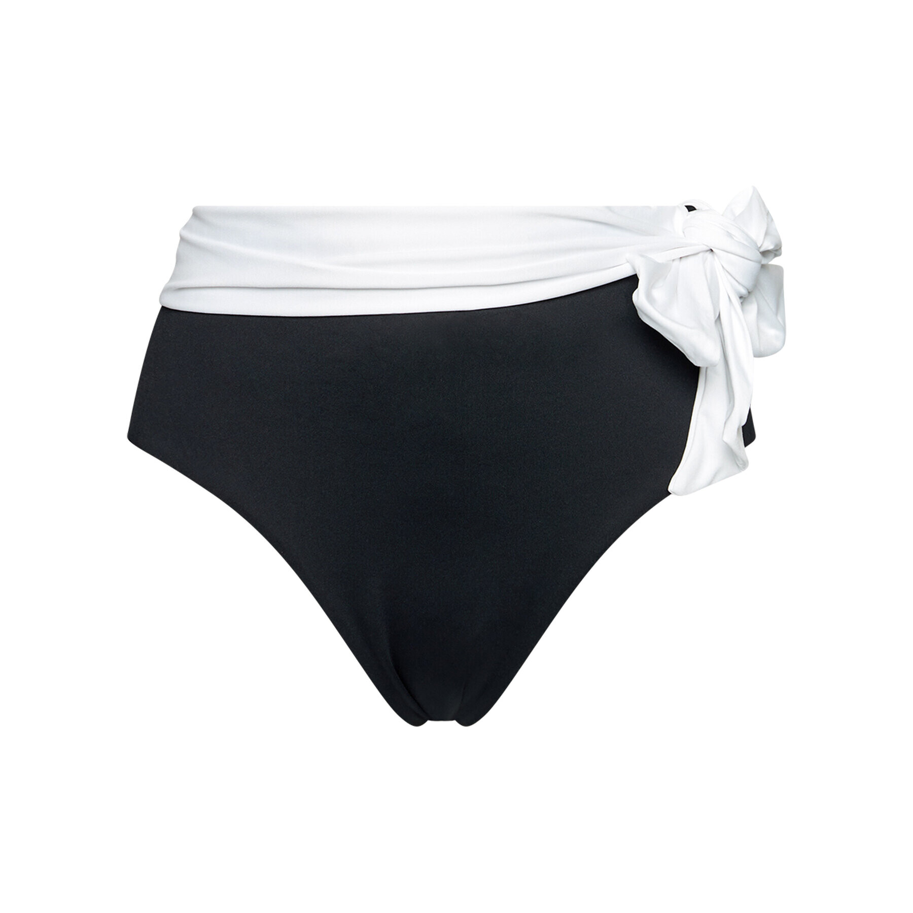 Lauren Ralph Lauren Bikini partea de jos LR0FL99E Negru - Pled.ro