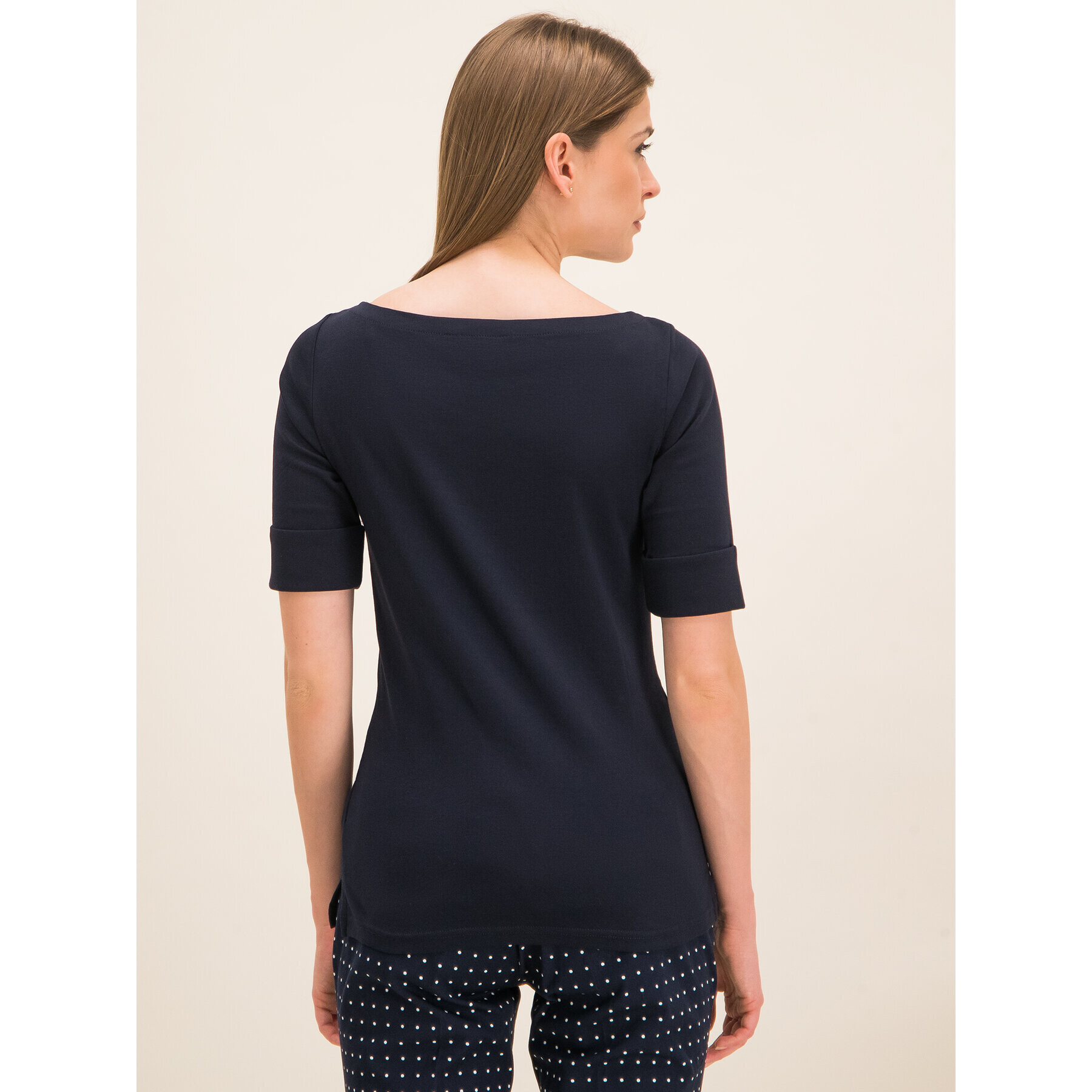 Lauren Ralph Lauren Bluză 200654963 Bleumarin Regular Fit - Pled.ro