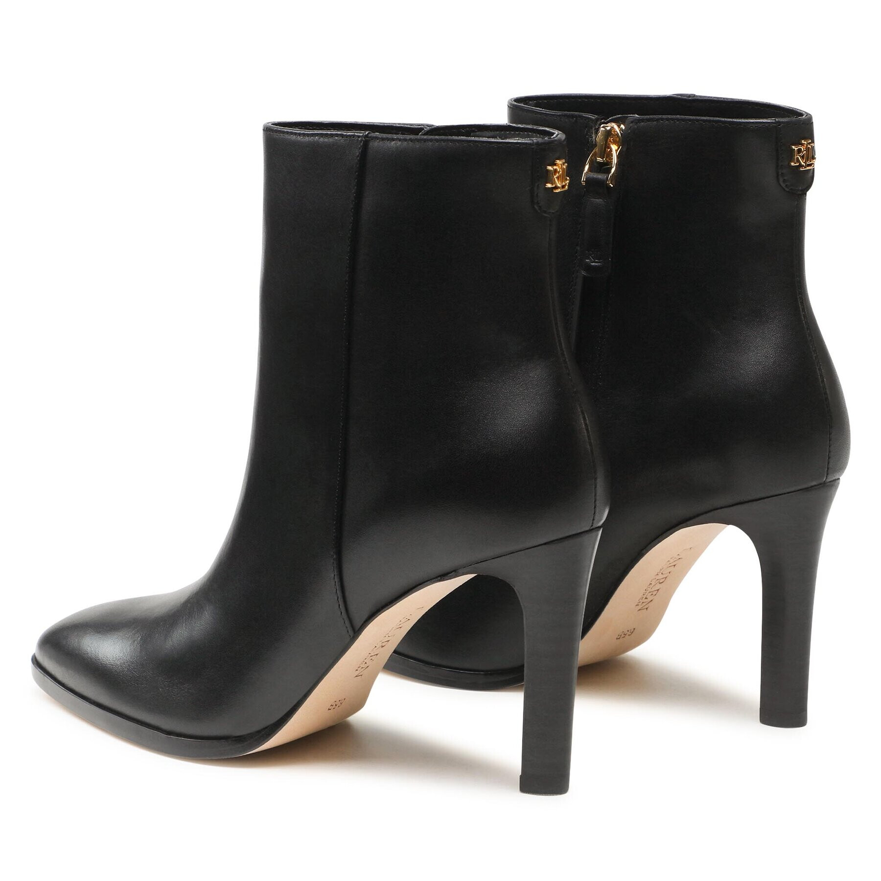 Lauren Ralph Lauren Botine 802908332001 Negru - Pled.ro