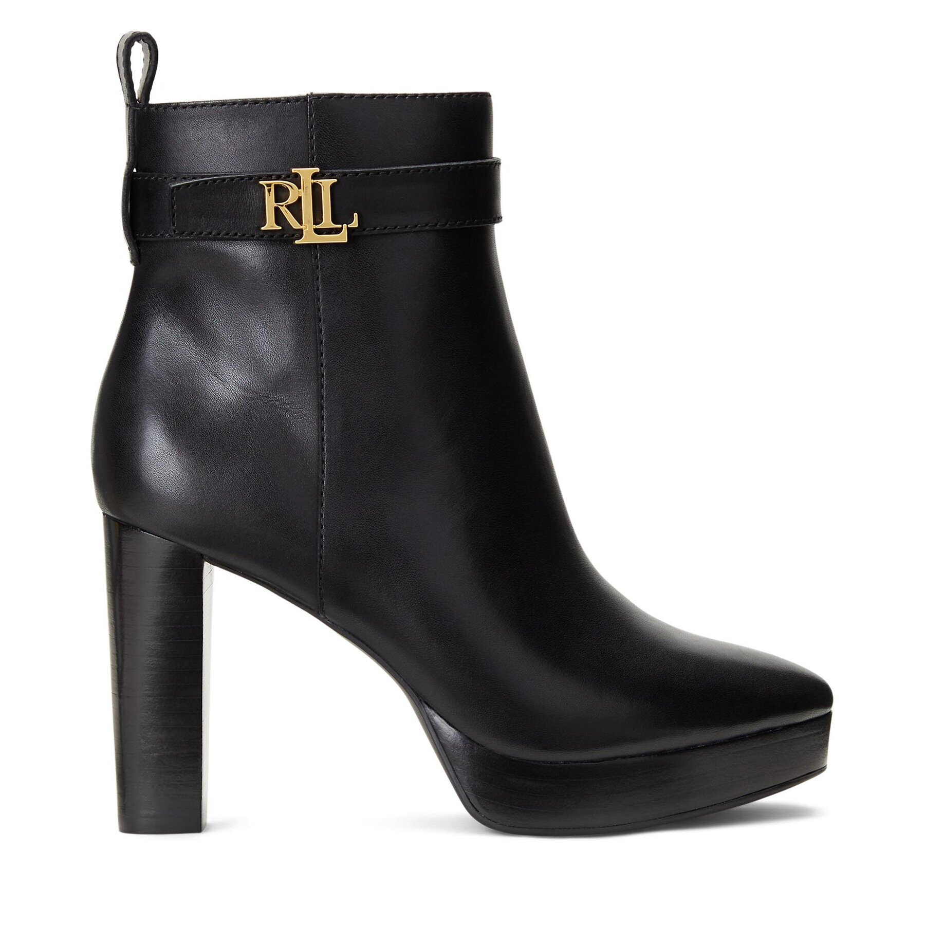 Lauren Ralph Lauren Botine 802916352001 Negru - Pled.ro