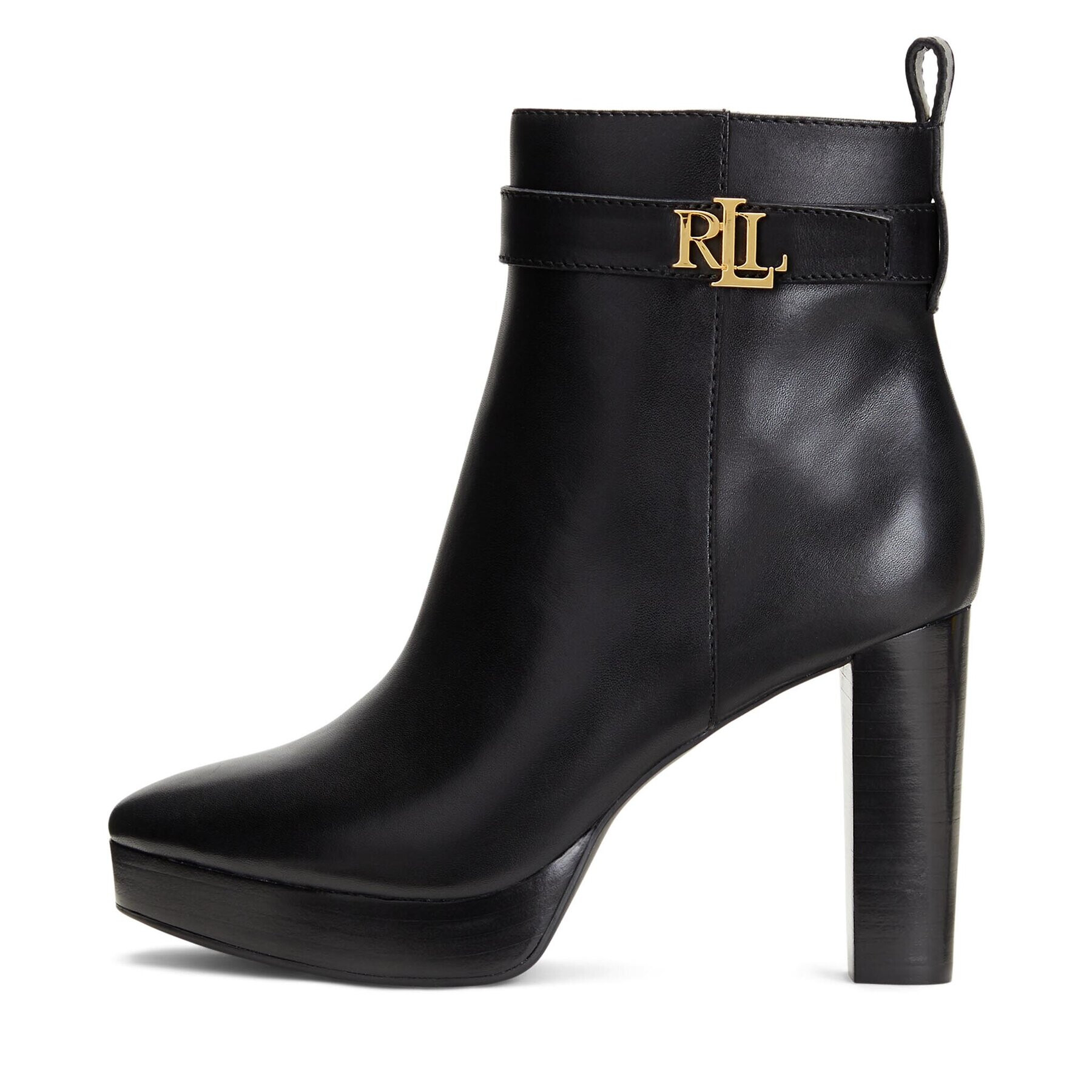 Lauren Ralph Lauren Botine 802916352001 Negru - Pled.ro