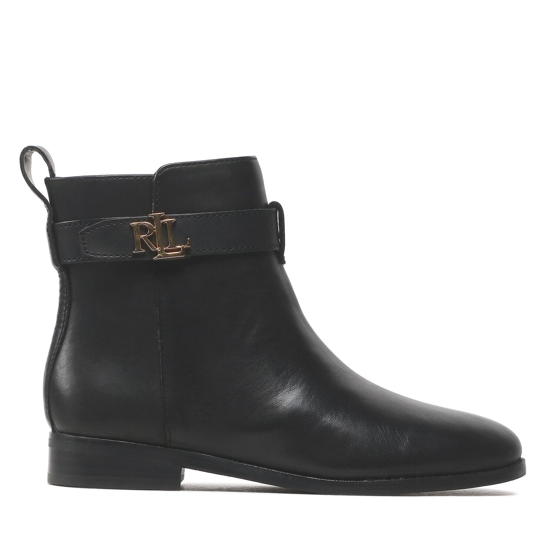 Lauren Ralph Lauren Botine Briele 802882390002 Negru - Pled.ro