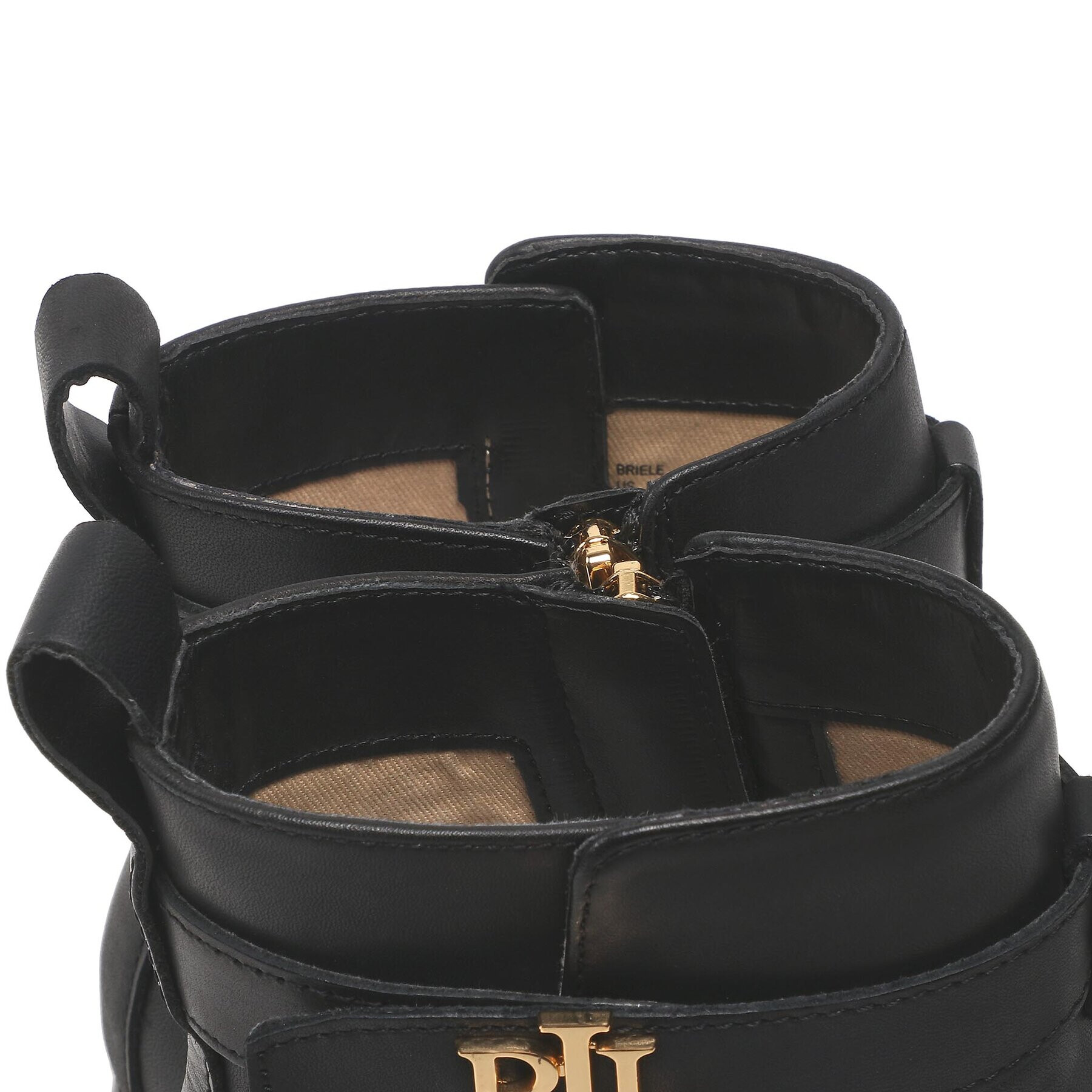 Lauren Ralph Lauren Botine Briele 802882390002 Negru - Pled.ro