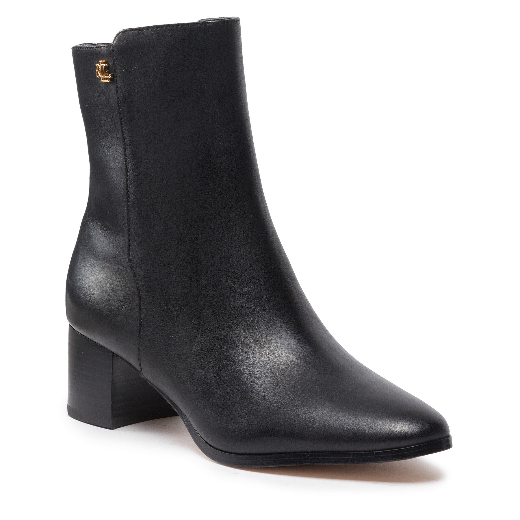 Lauren Ralph Lauren Botine Wendey 802871302001 Negru - Pled.ro