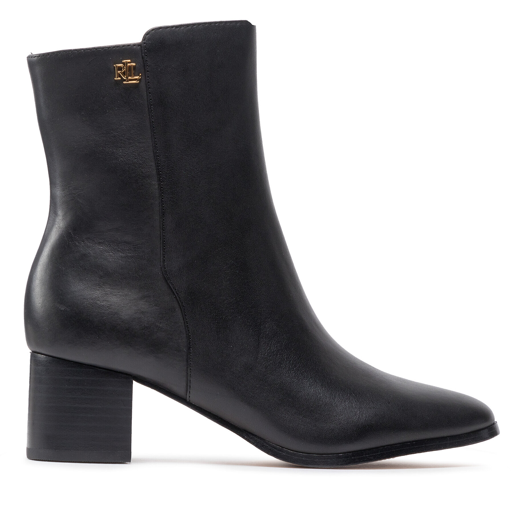 Lauren Ralph Lauren Botine Wendey 802871302001 Negru - Pled.ro