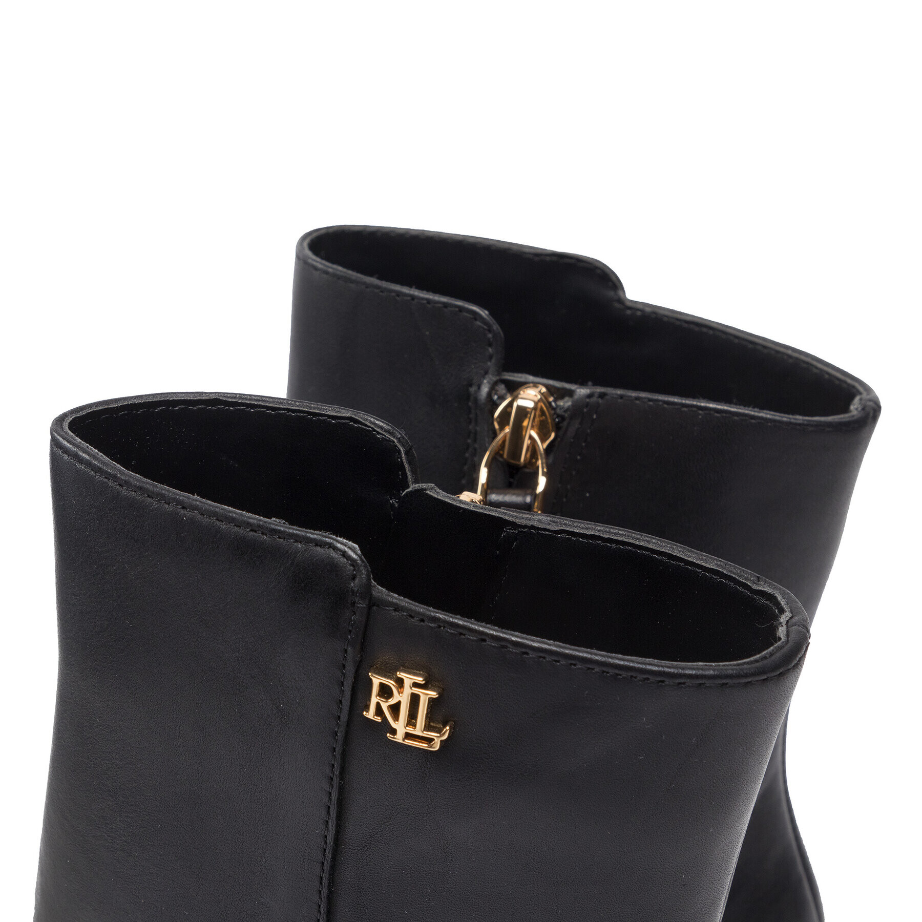 Lauren Ralph Lauren Botine Wendey 802871302001 Negru - Pled.ro