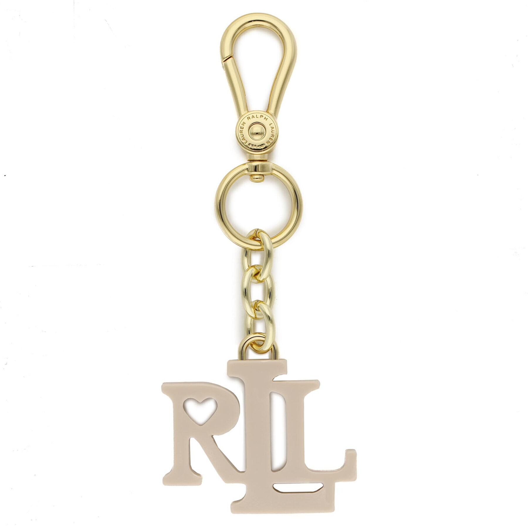 Lauren Ralph Lauren Breloc Logo Heart 432860936001 Roz - Pled.ro