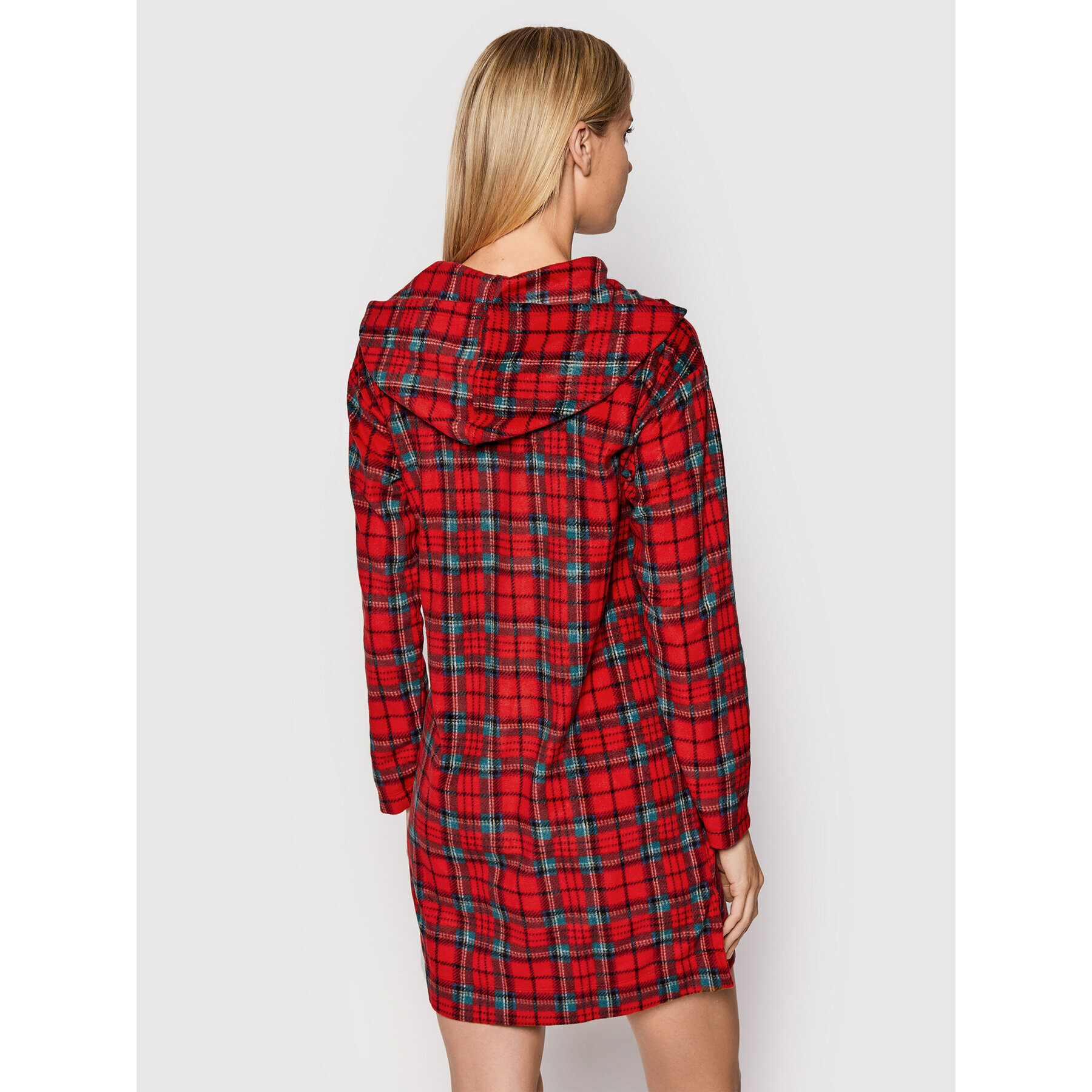 Lauren Ralph Lauren Cămașă de noapte ILN02142 Roșu Regular Fit - Pled.ro