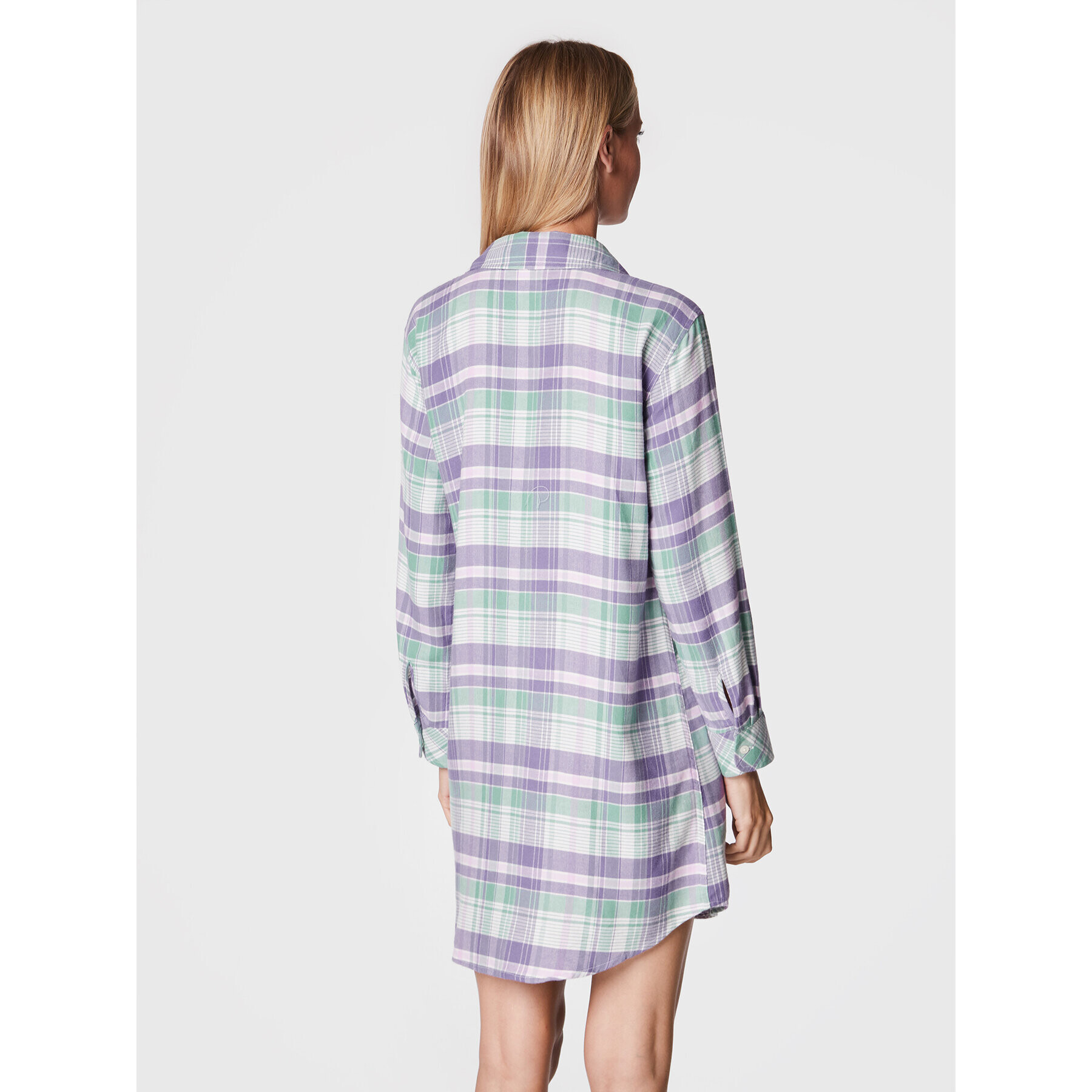 Lauren Ralph Lauren Cămașă de noapte ILN32195 Colorat Regular Fit - Pled.ro