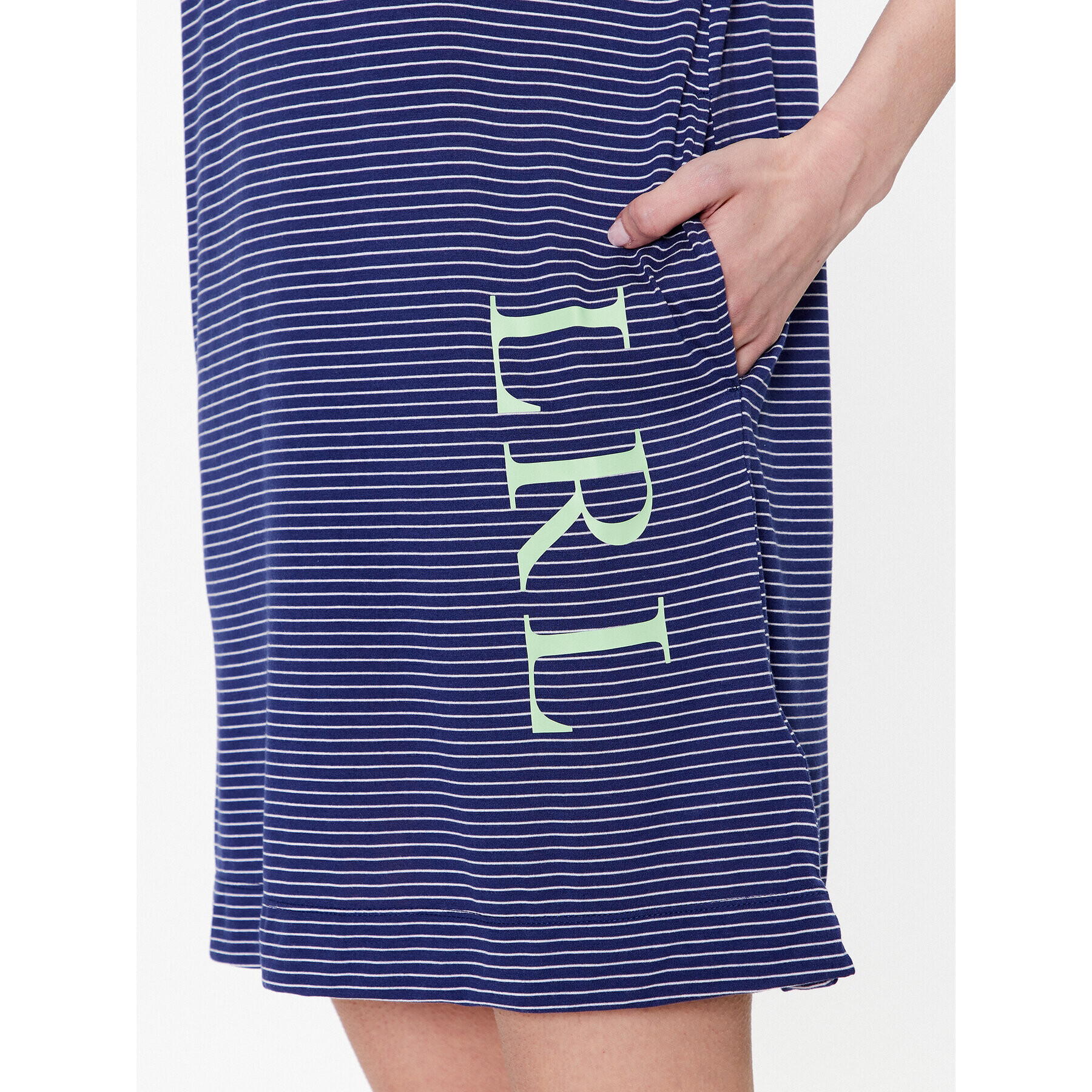 Lauren Ralph Lauren Cămașă de noapte ILN32240 Bleumarin Regular Fit - Pled.ro