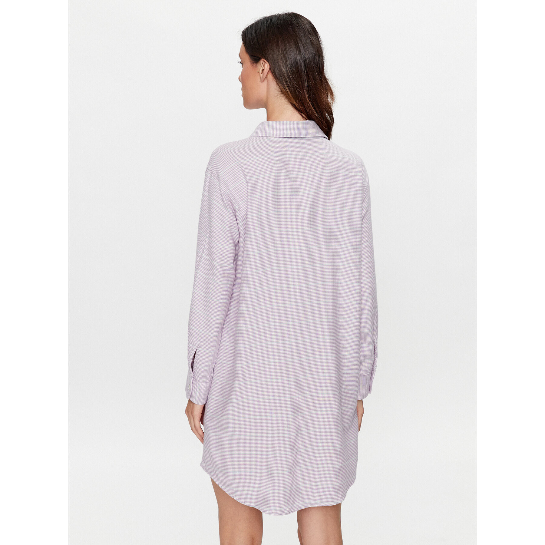 Lauren Ralph Lauren Cămașă de noapte ILN32271 Violet Regular Fit - Pled.ro