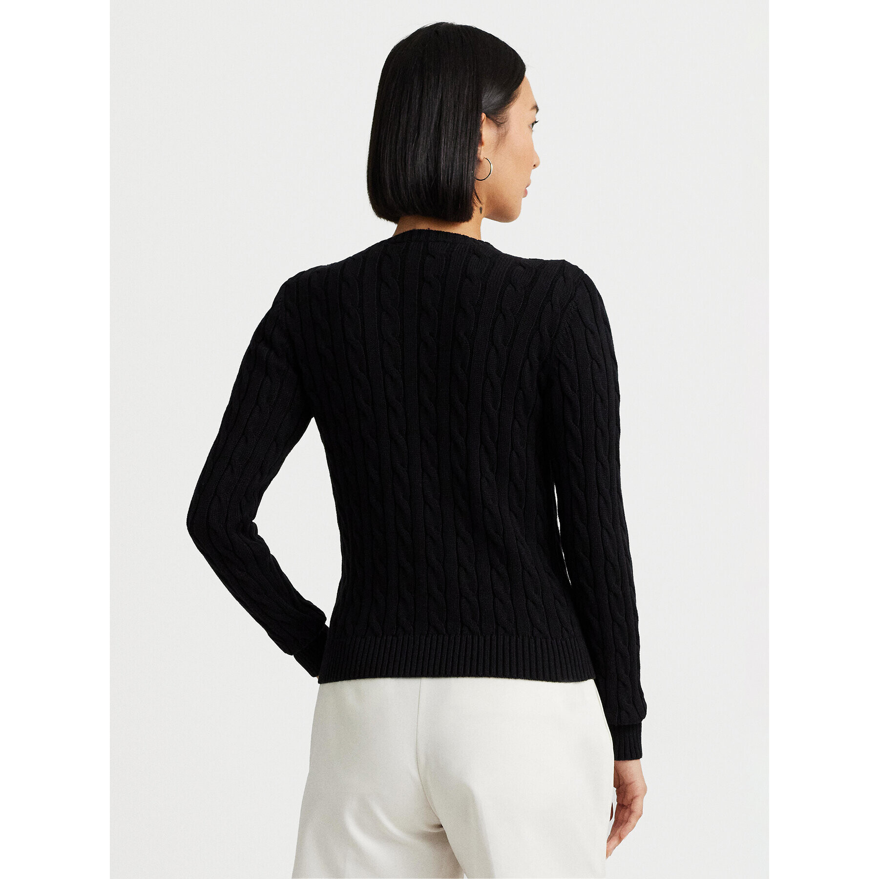 Lauren Ralph Lauren Cardigan 200932225003 Negru Slim Fit - Pled.ro