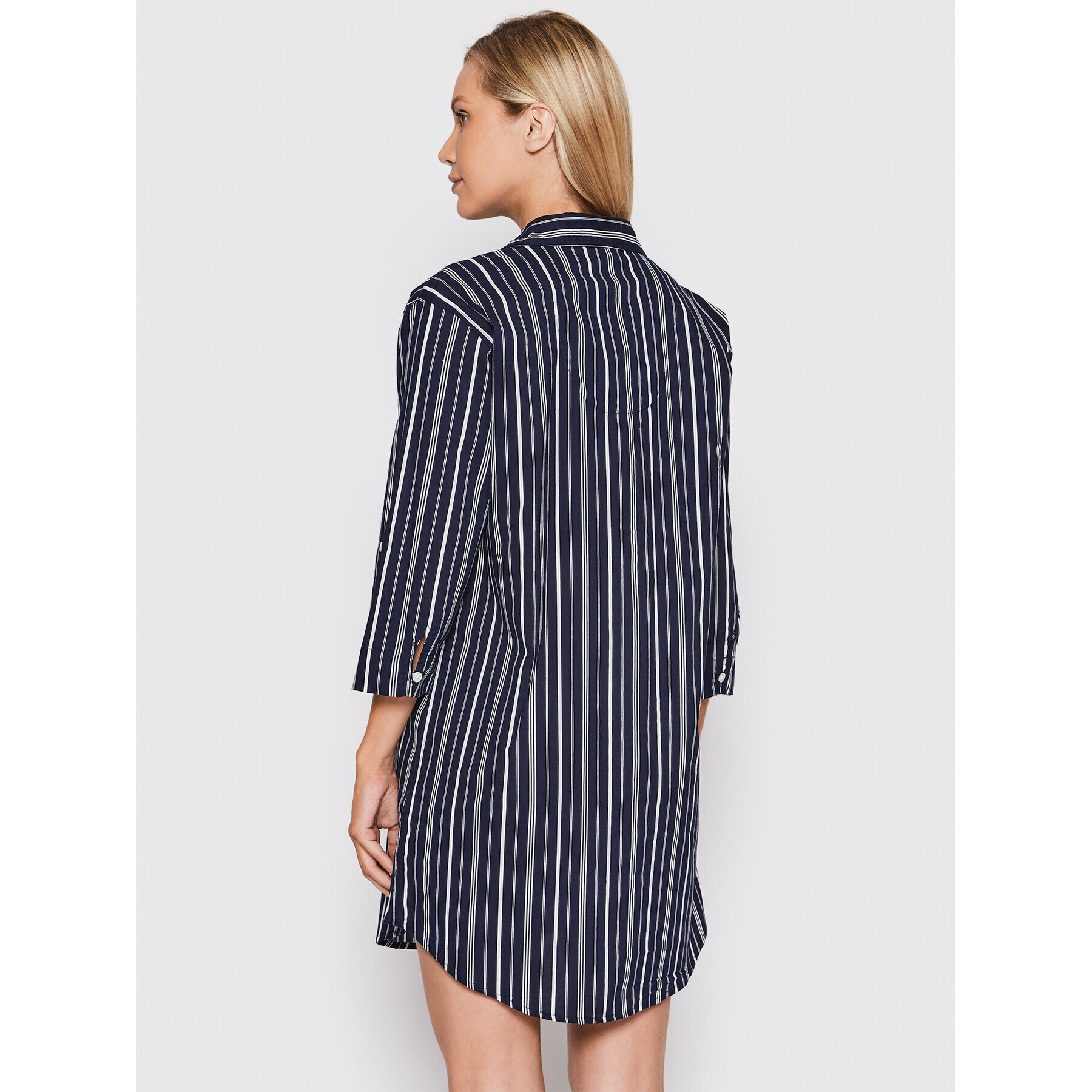 Lauren Ralph Lauren Cămașă de noapte ILN32178 Bleumarin Regular Fit - Pled.ro