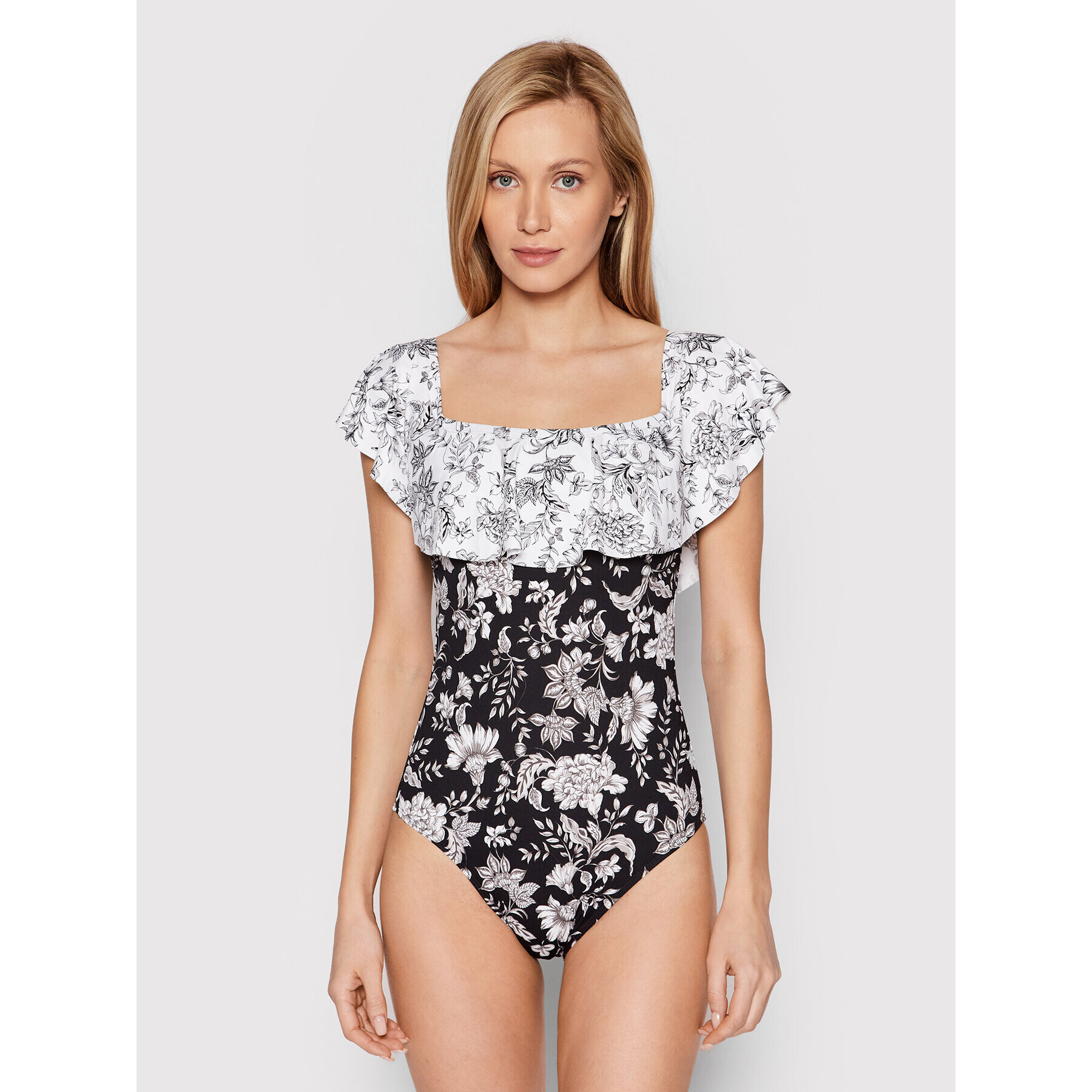 Lauren Ralph Lauren Costum de baie 20255019 Negru - Pled.ro