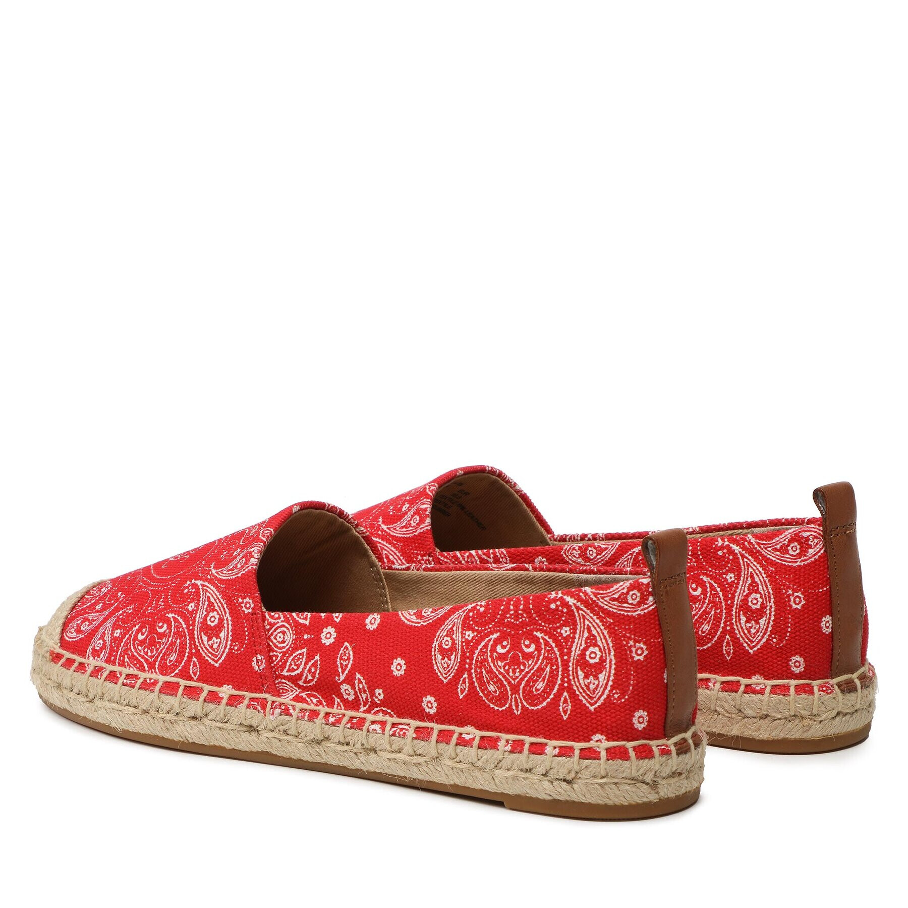 Lauren Ralph Lauren Espadrile Cameryn III 802891444001 Roșu - Pled.ro