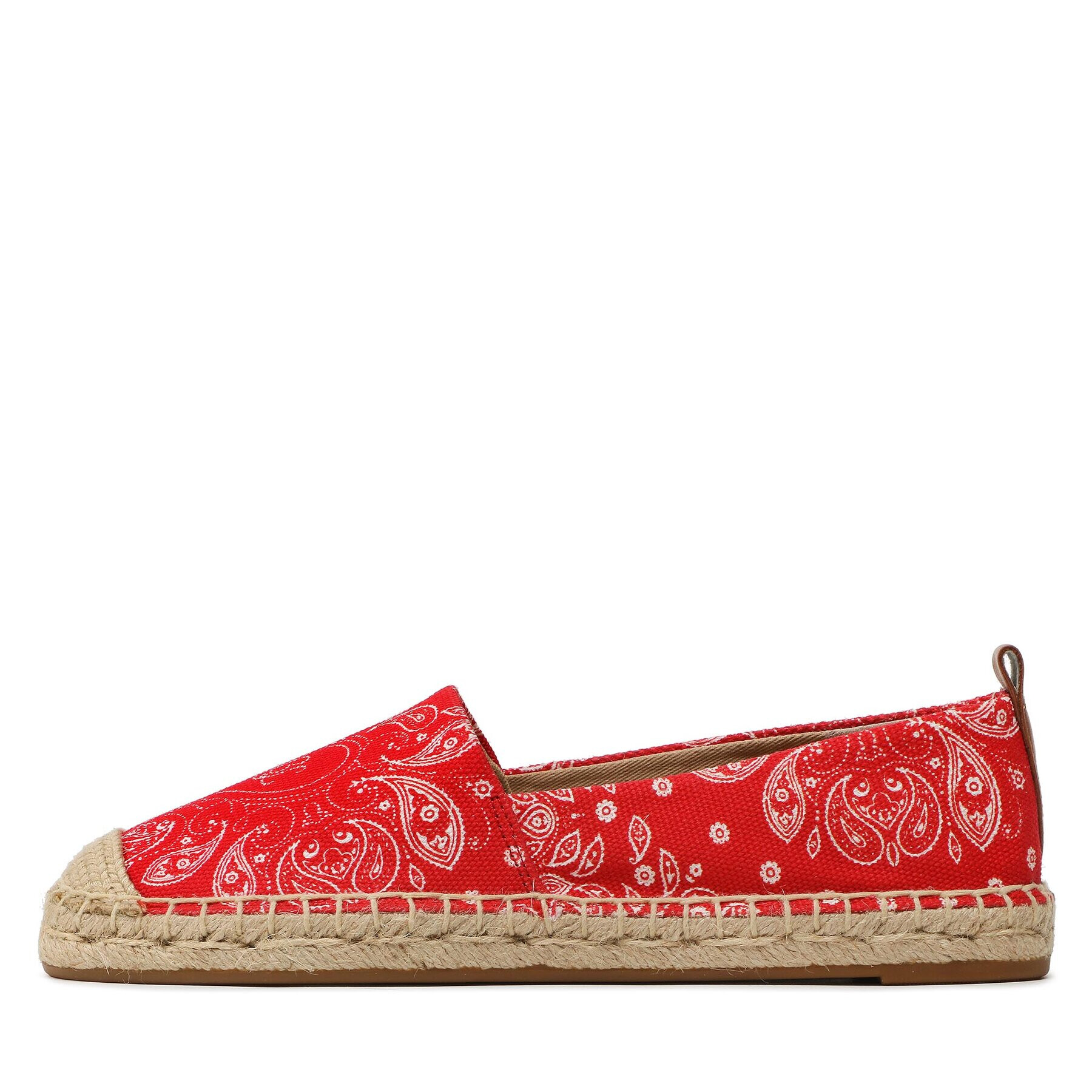 Lauren Ralph Lauren Espadrile Cameryn III 802891444001 Roșu - Pled.ro