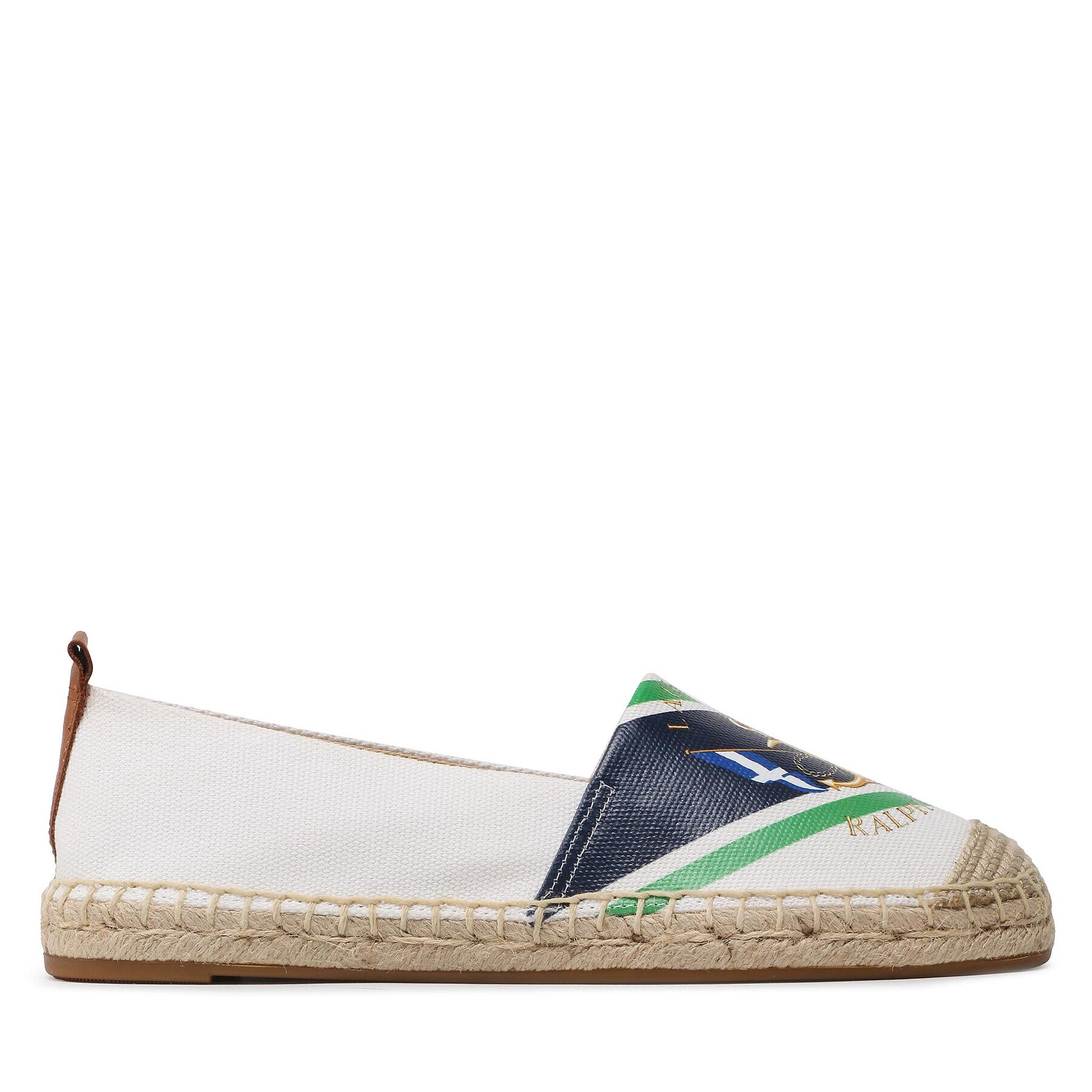 Lauren Ralph Lauren Espadrile Cameryn III 802891445001 Alb - Pled.ro