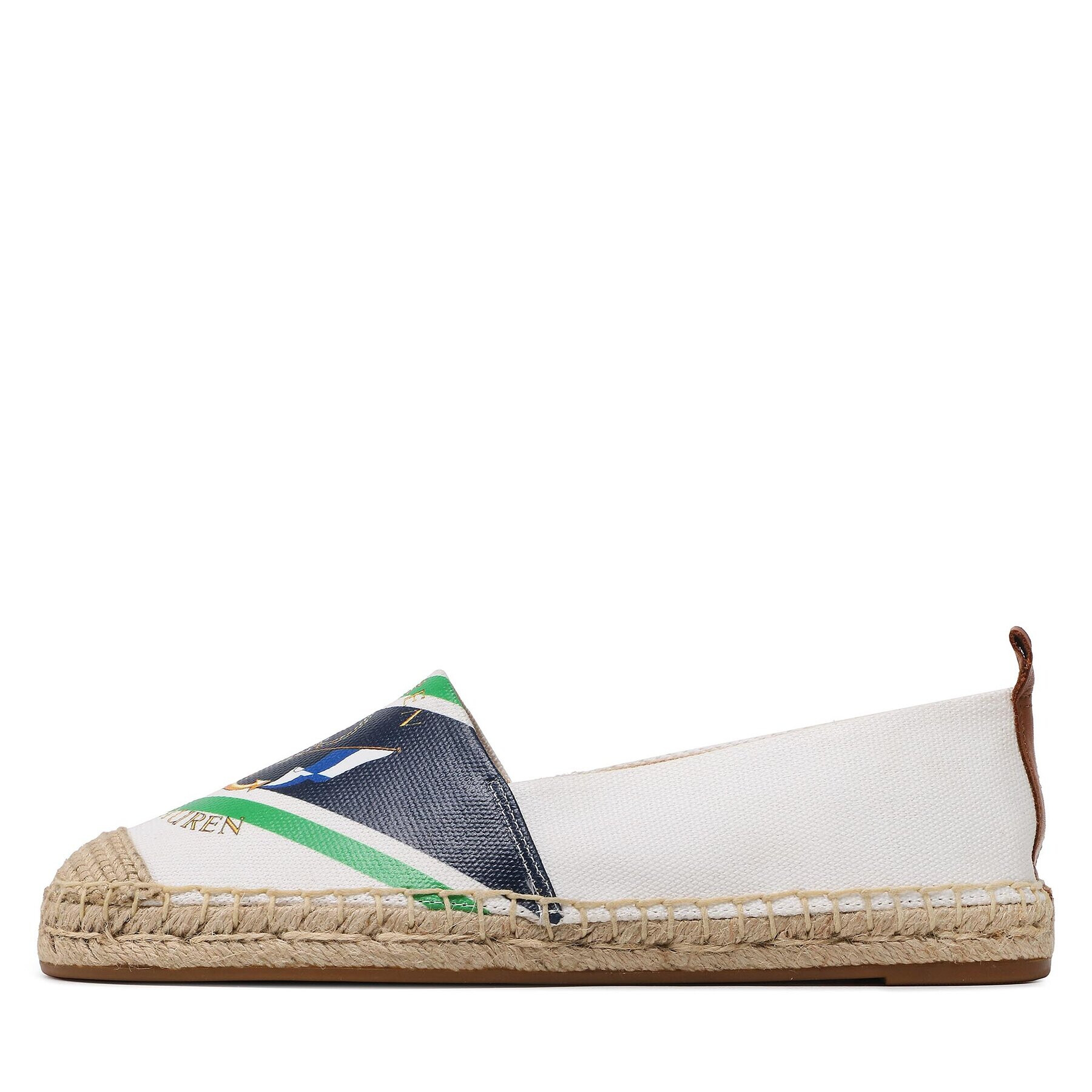 Lauren Ralph Lauren Espadrile Cameryn III 802891445001 Alb - Pled.ro